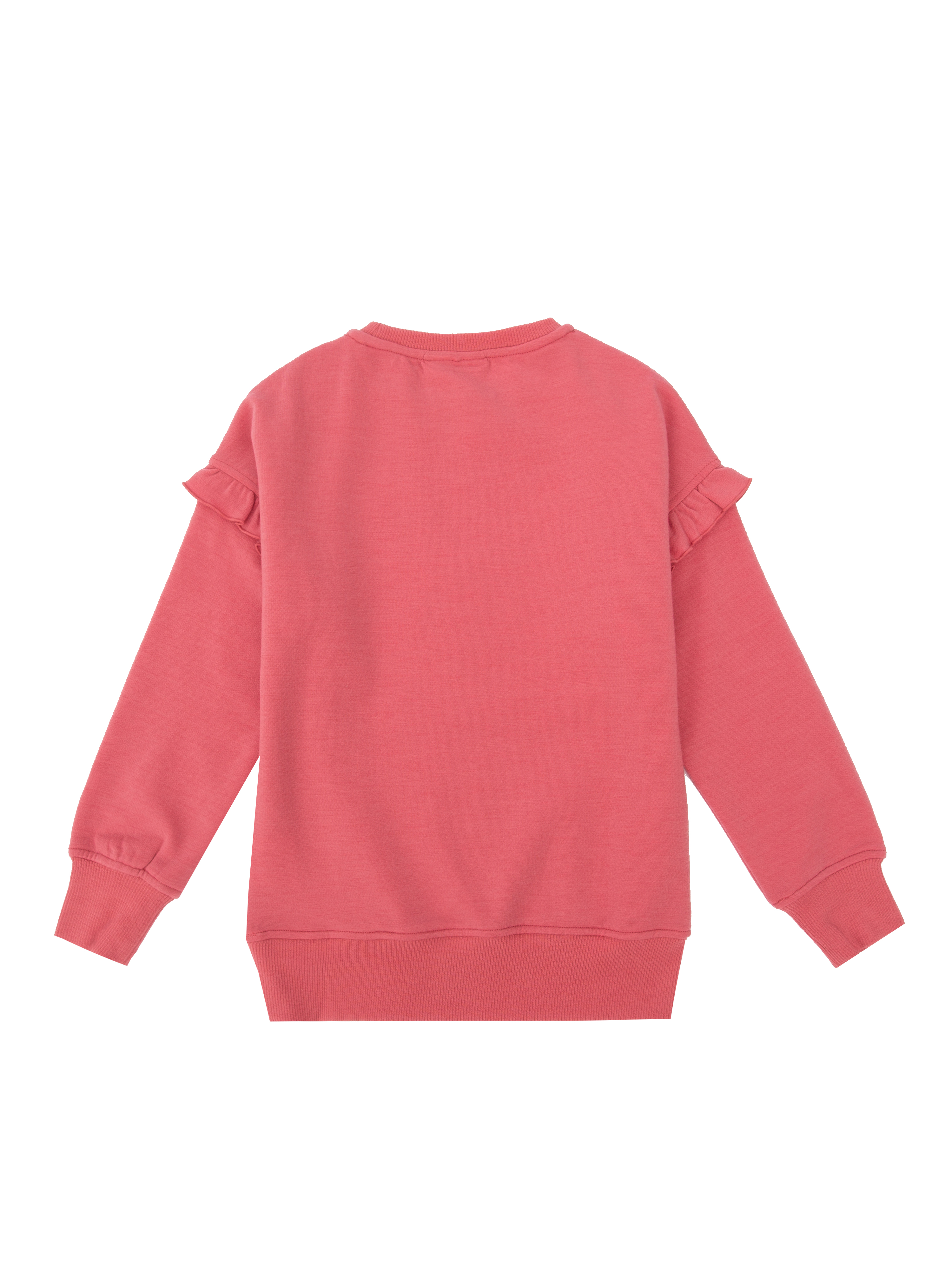 Bergen Brushed Wool Top Strawberry Ice