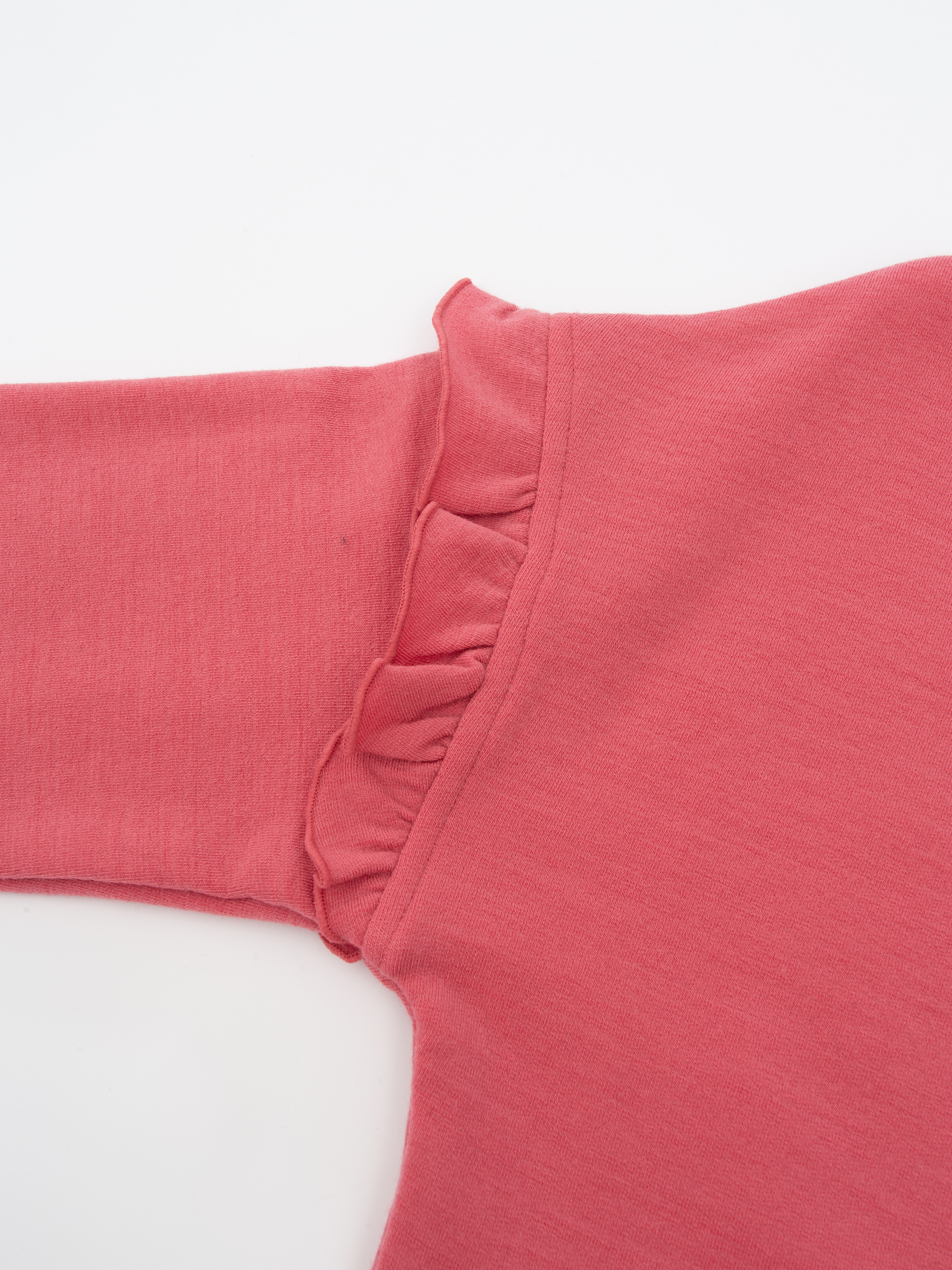 Bergen Brushed Wool Top Strawberry Ice