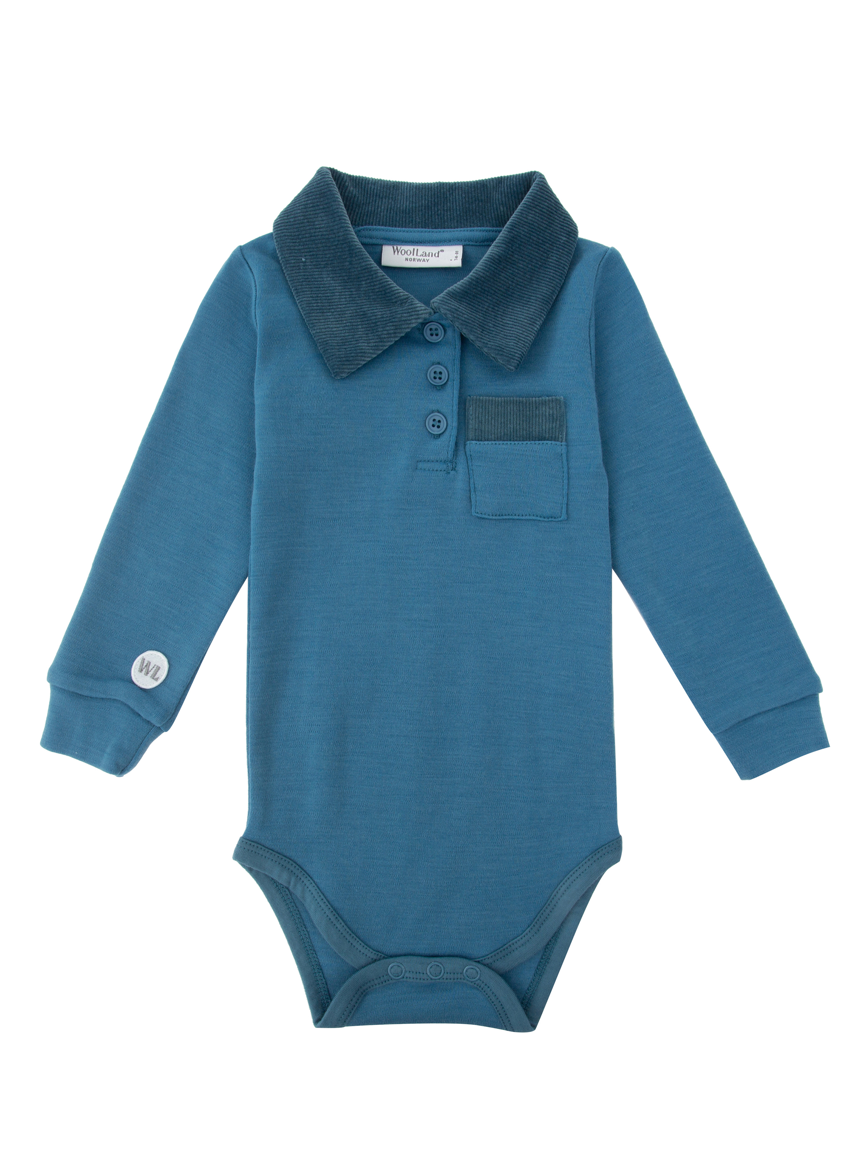 Nesttun Merino Bodysuit Atlantic