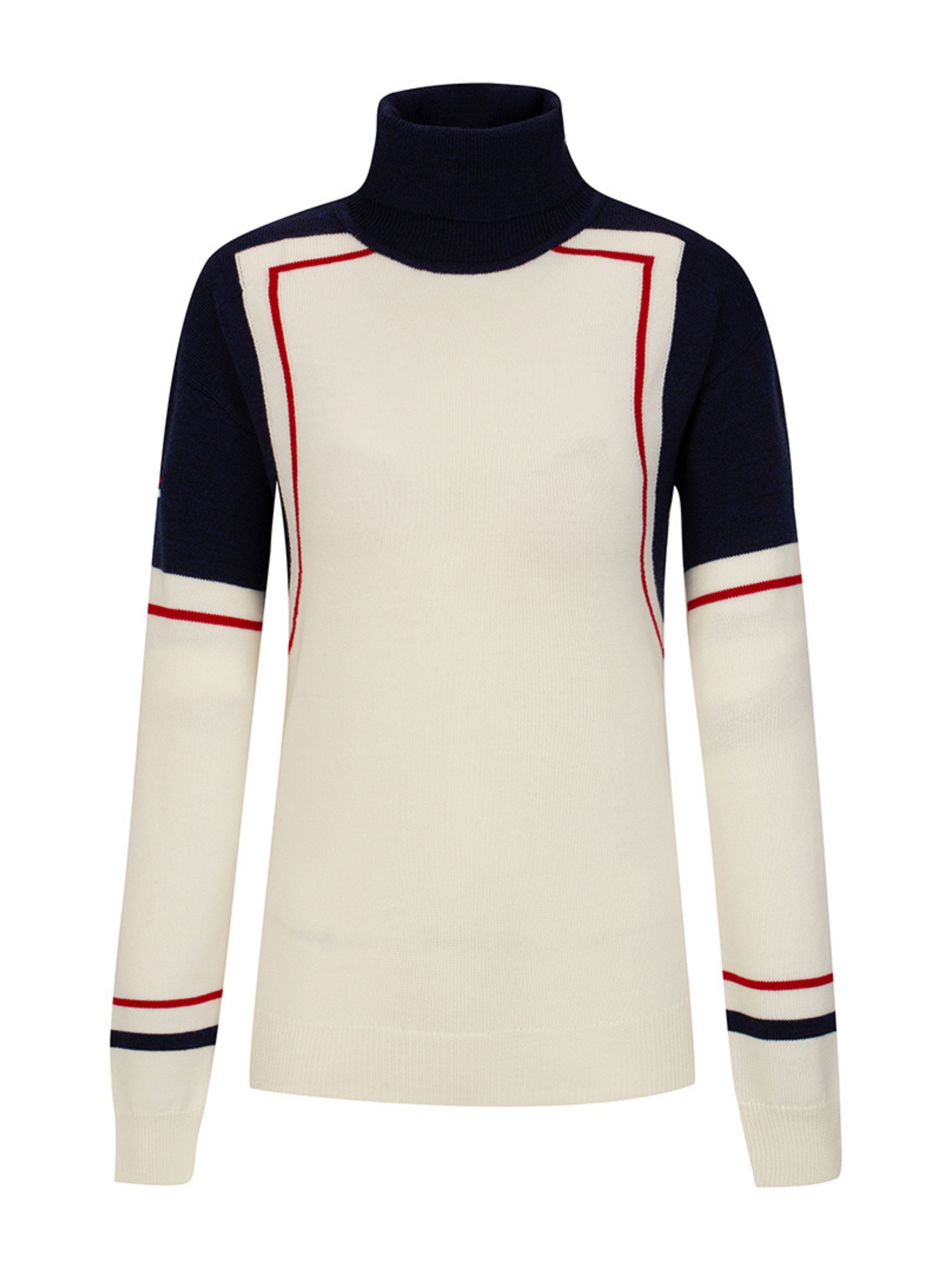 Gausta Merino Knit Sweater Snow White