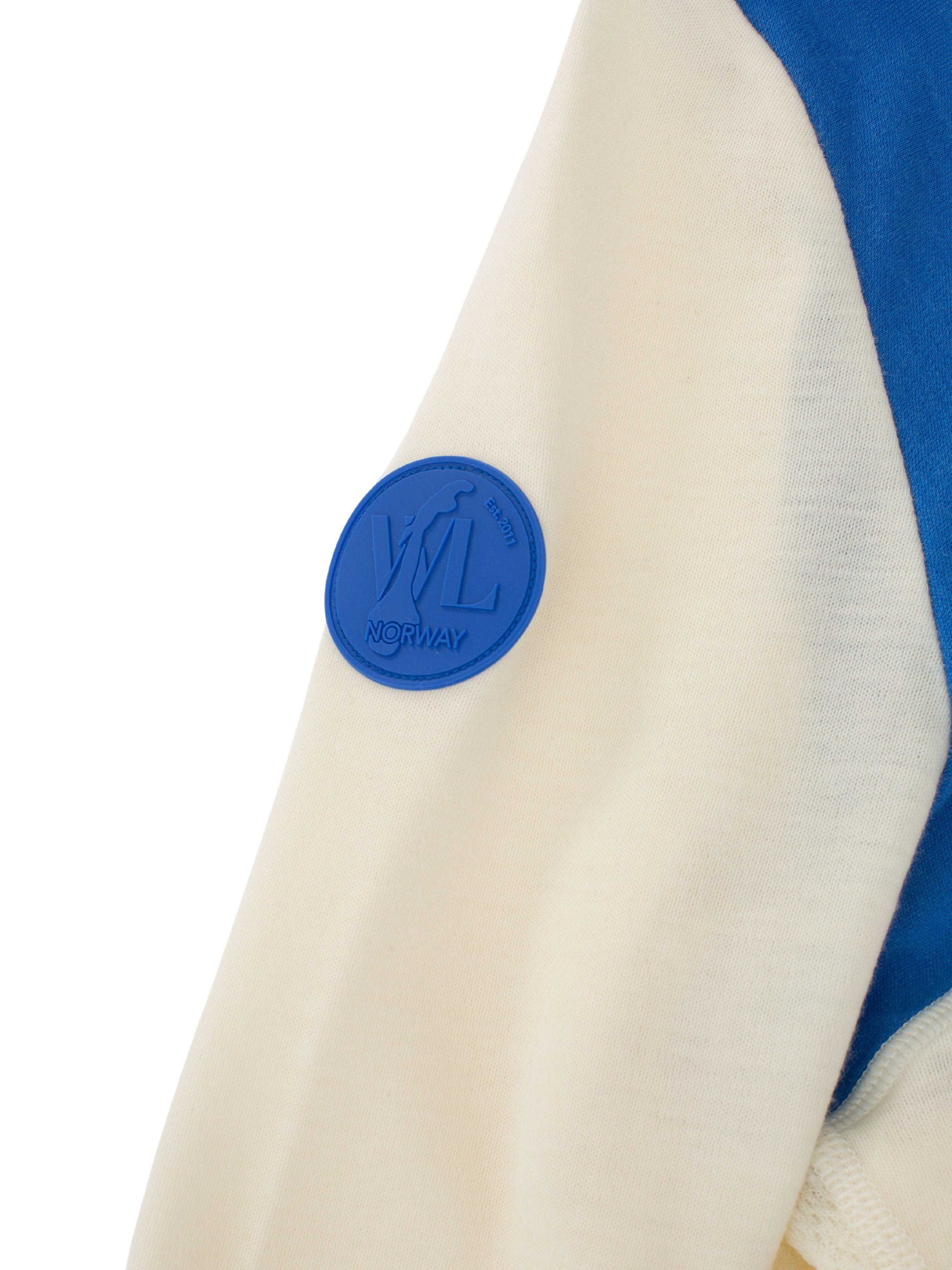 Gausta Merino Half-zip White