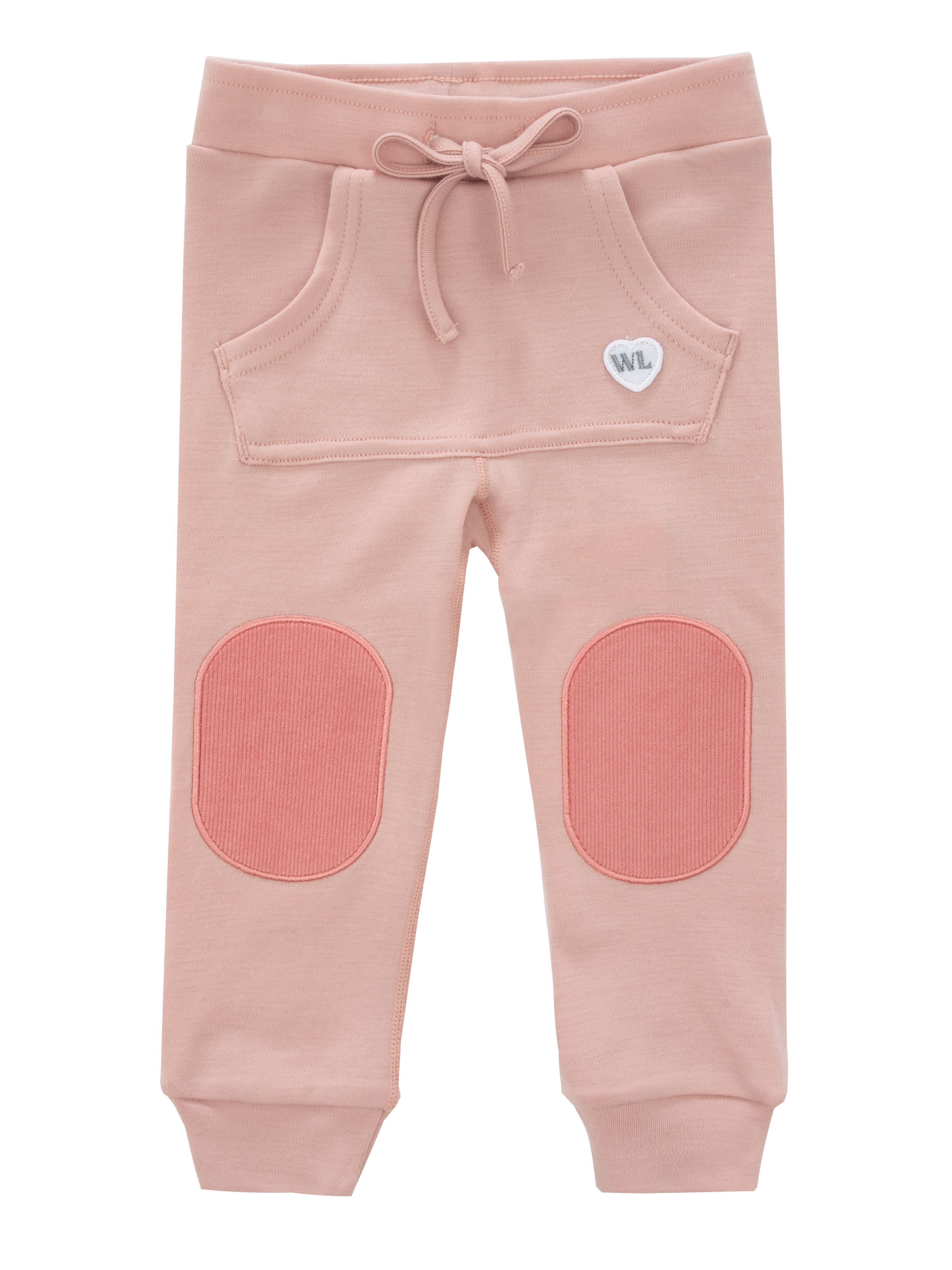 Bergen baby girl pants Old Pink