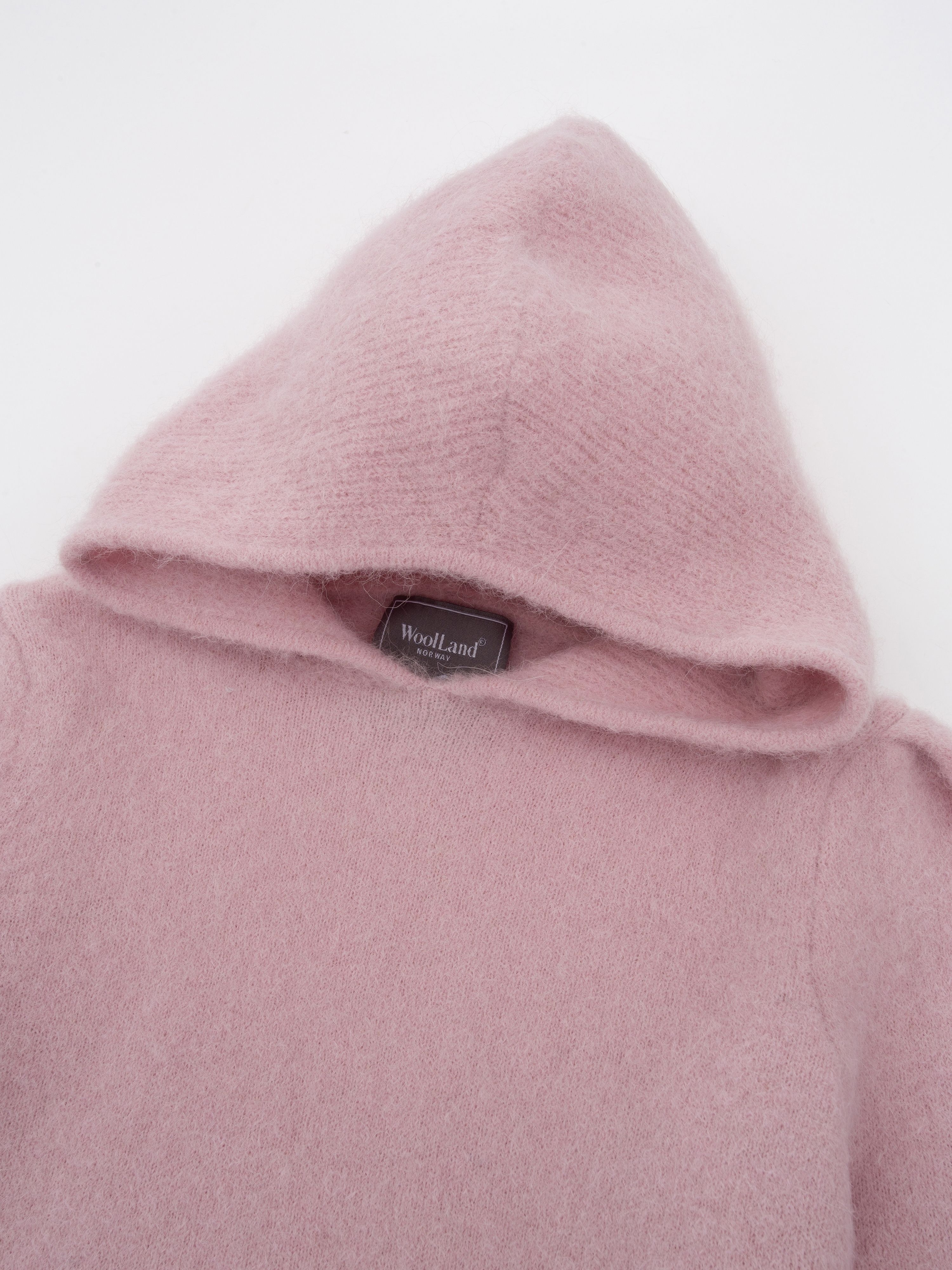 Tromsø knitted Hood Light Pink