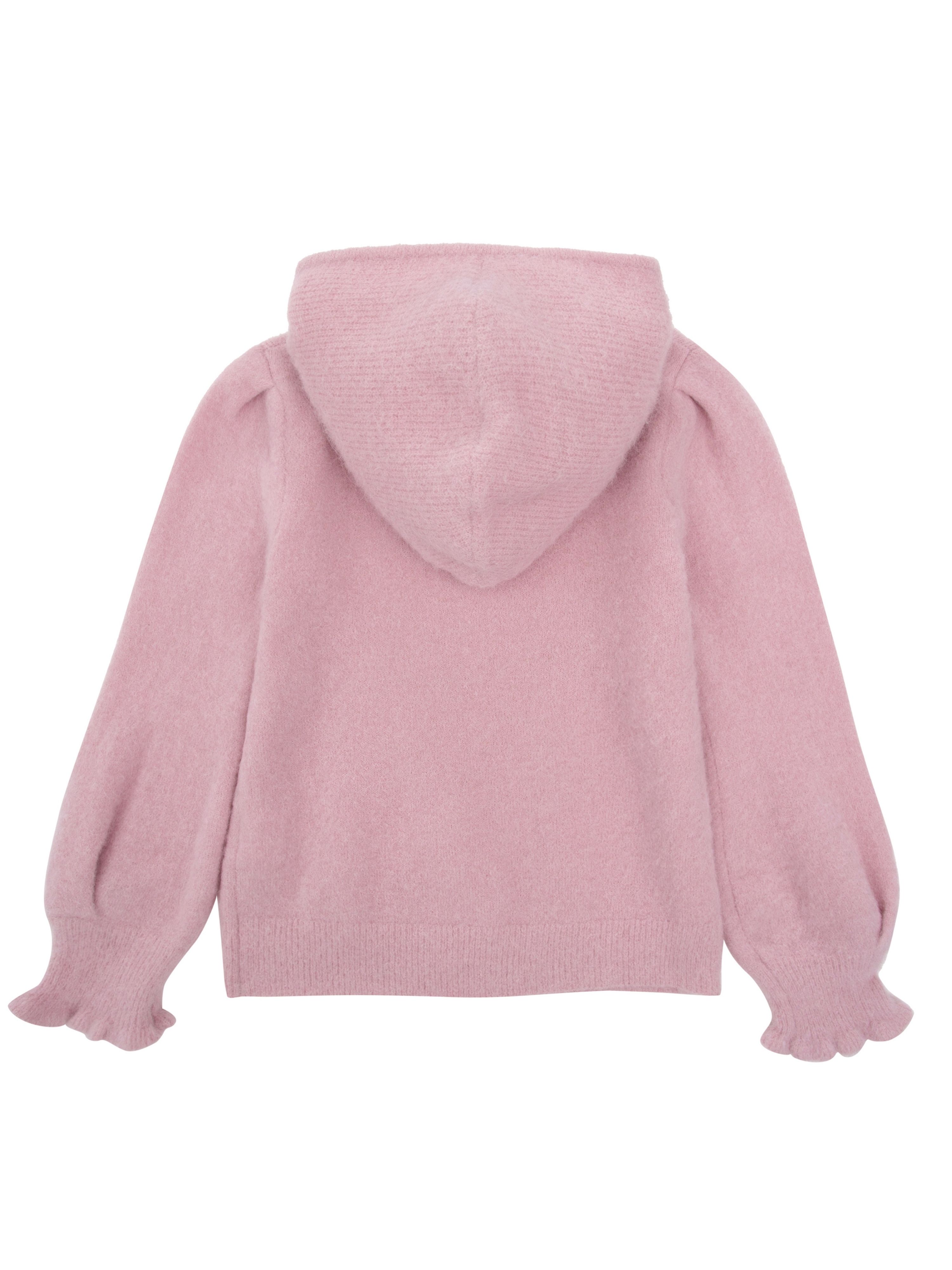 Tromsø knitted Hood Light Pink