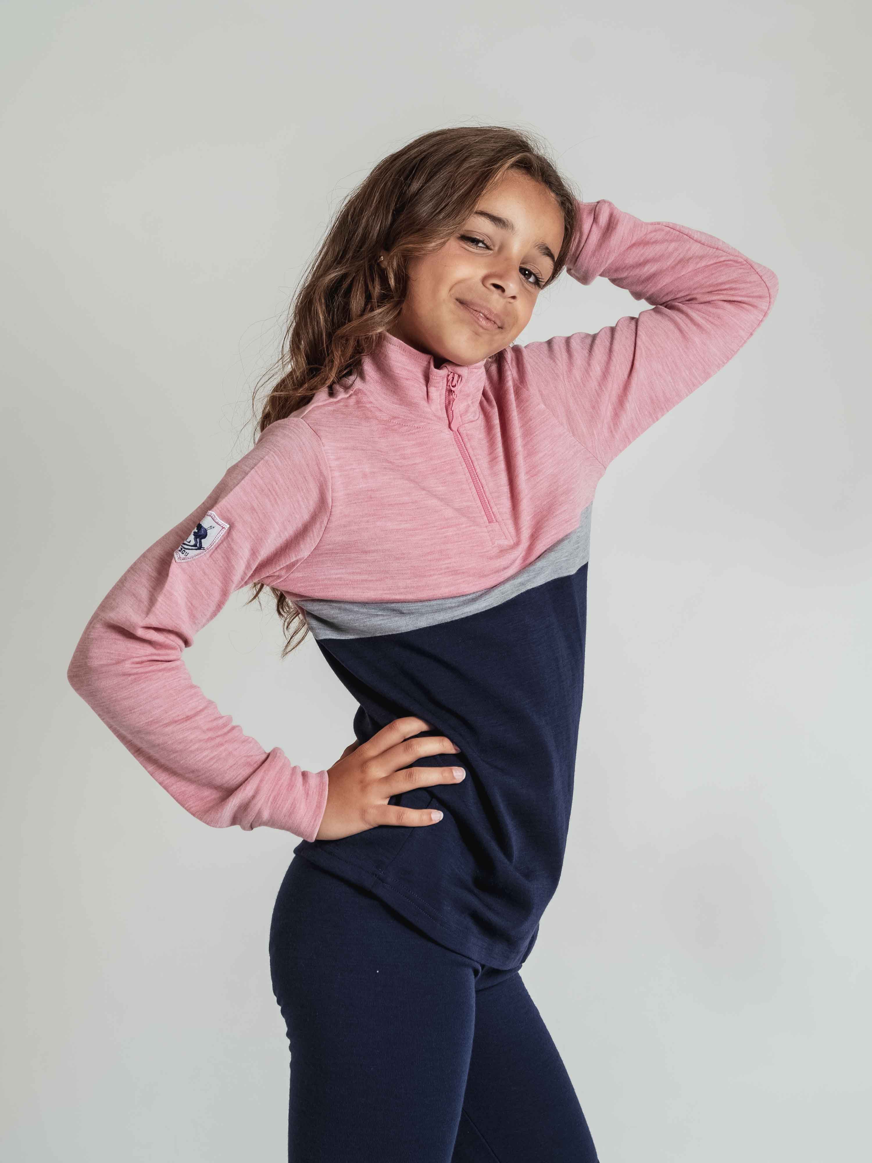 Gåla Merino Top Rose Blush
