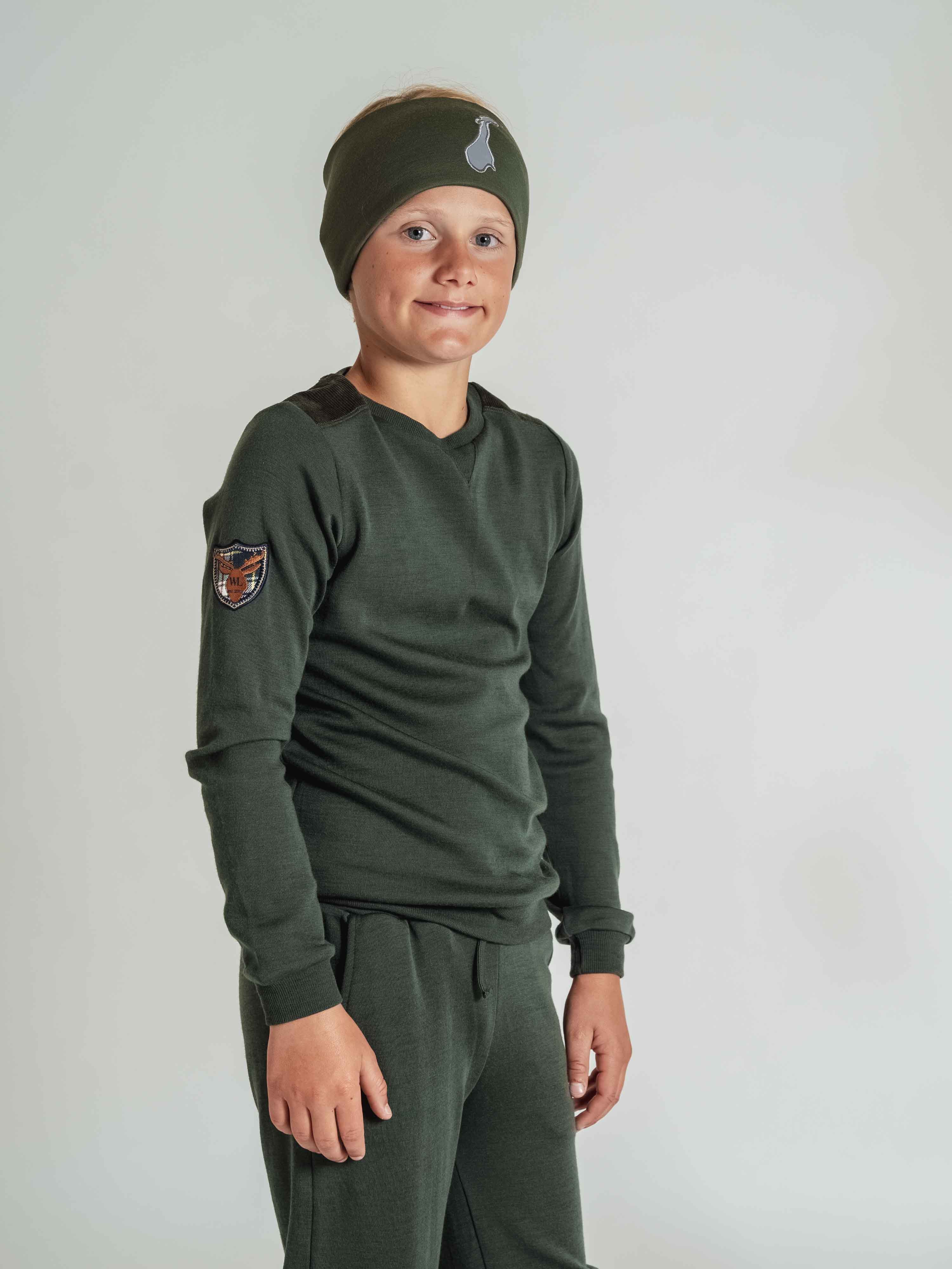 BergenÅsane Merino Top Green