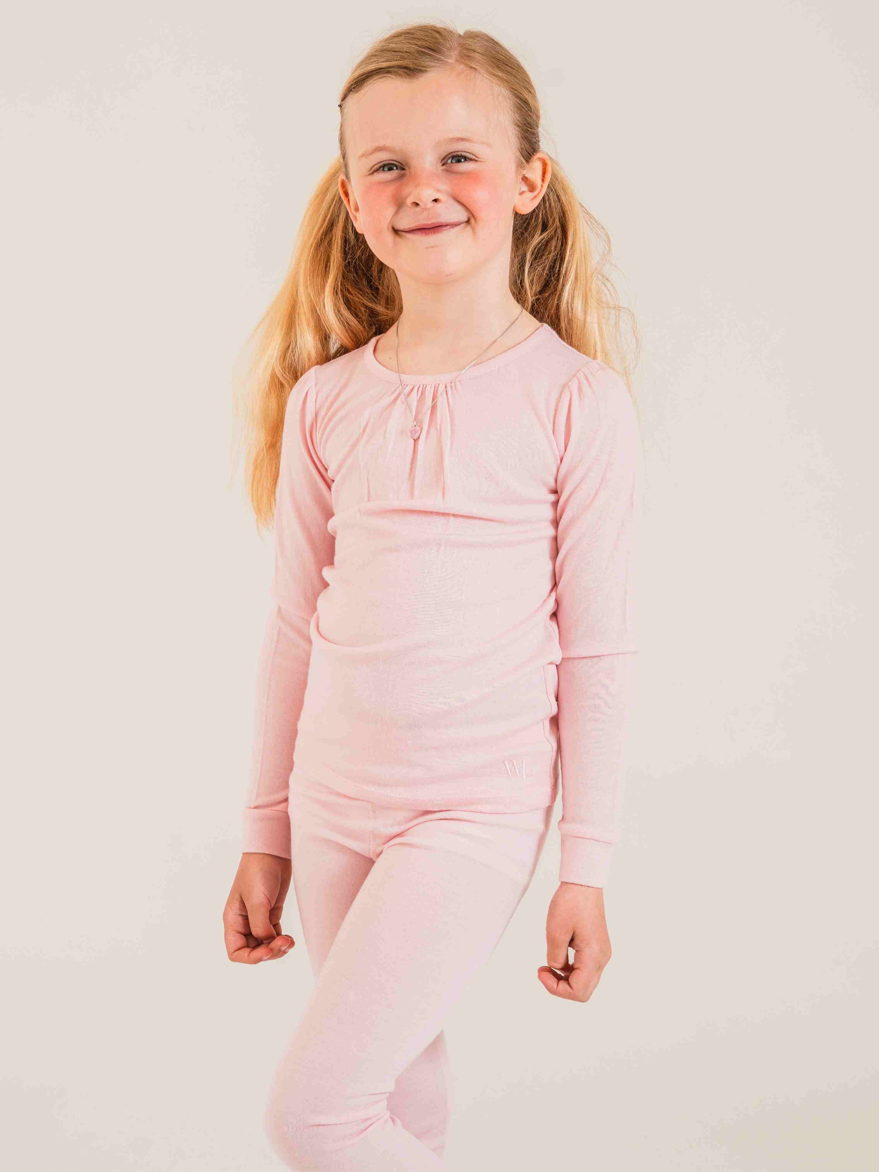 Sarpsborg Merino Base Layer Set Pink