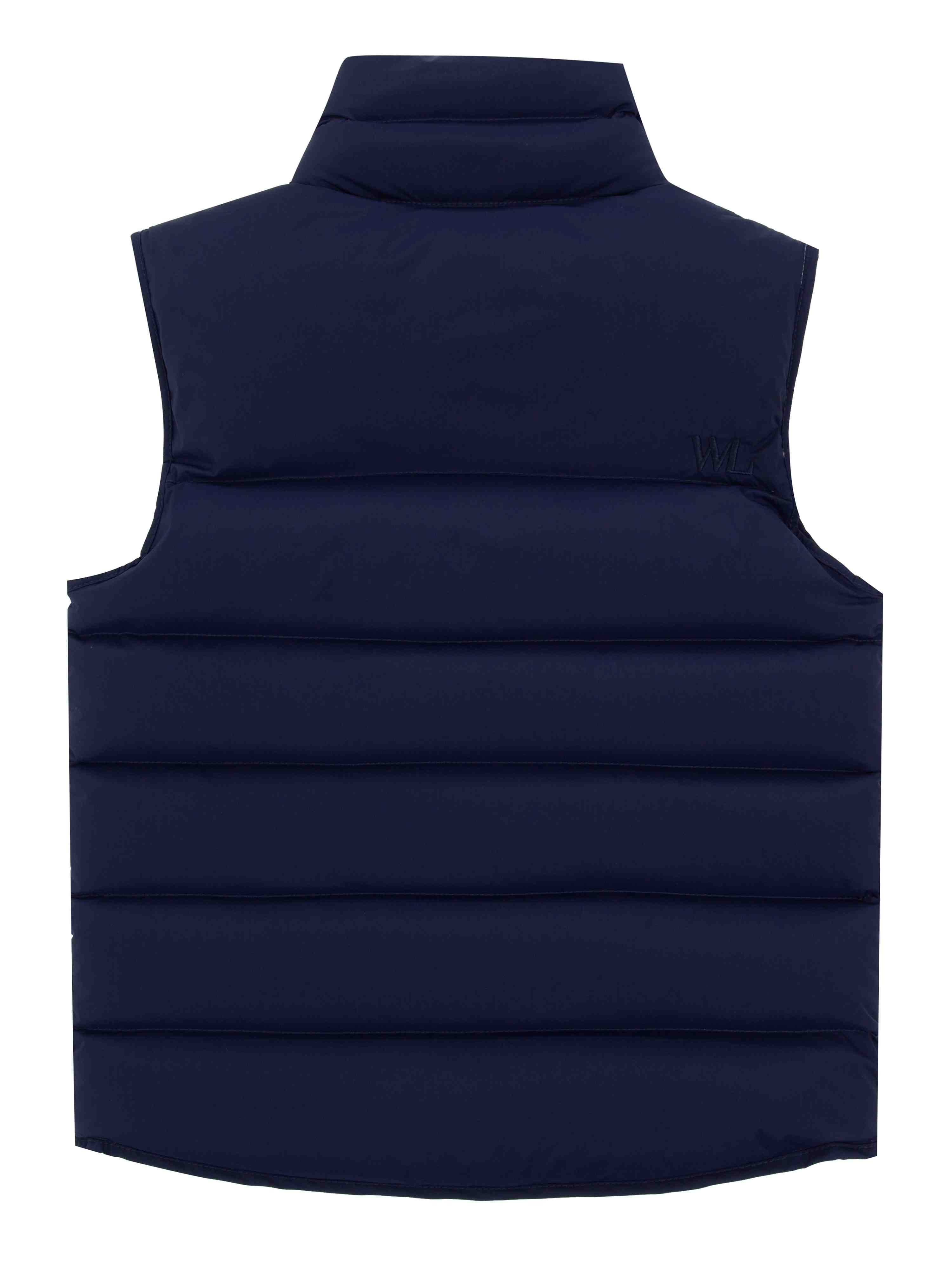Kristiansand Down Vest Blue Ink