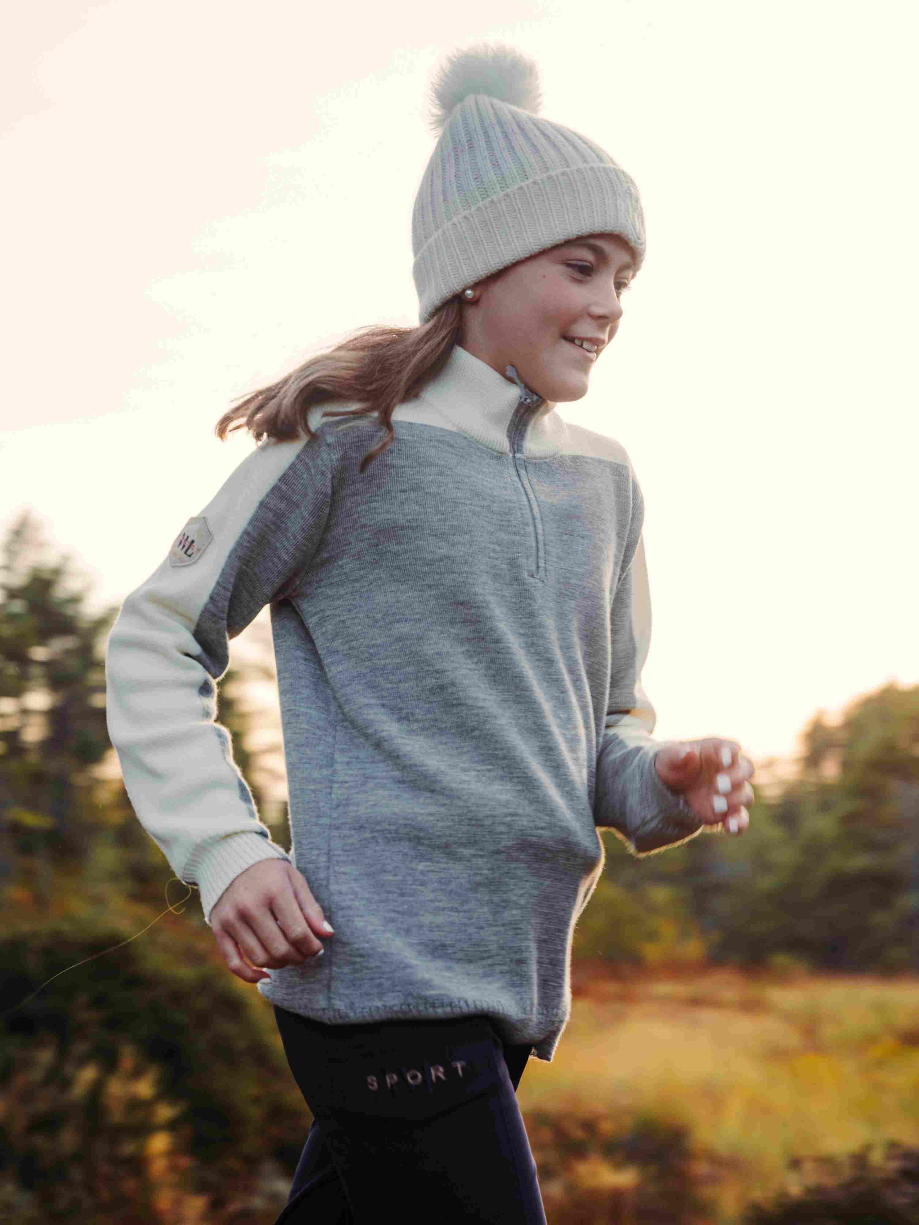 Hemsedal Explorer Knitted Sweater Light Grey