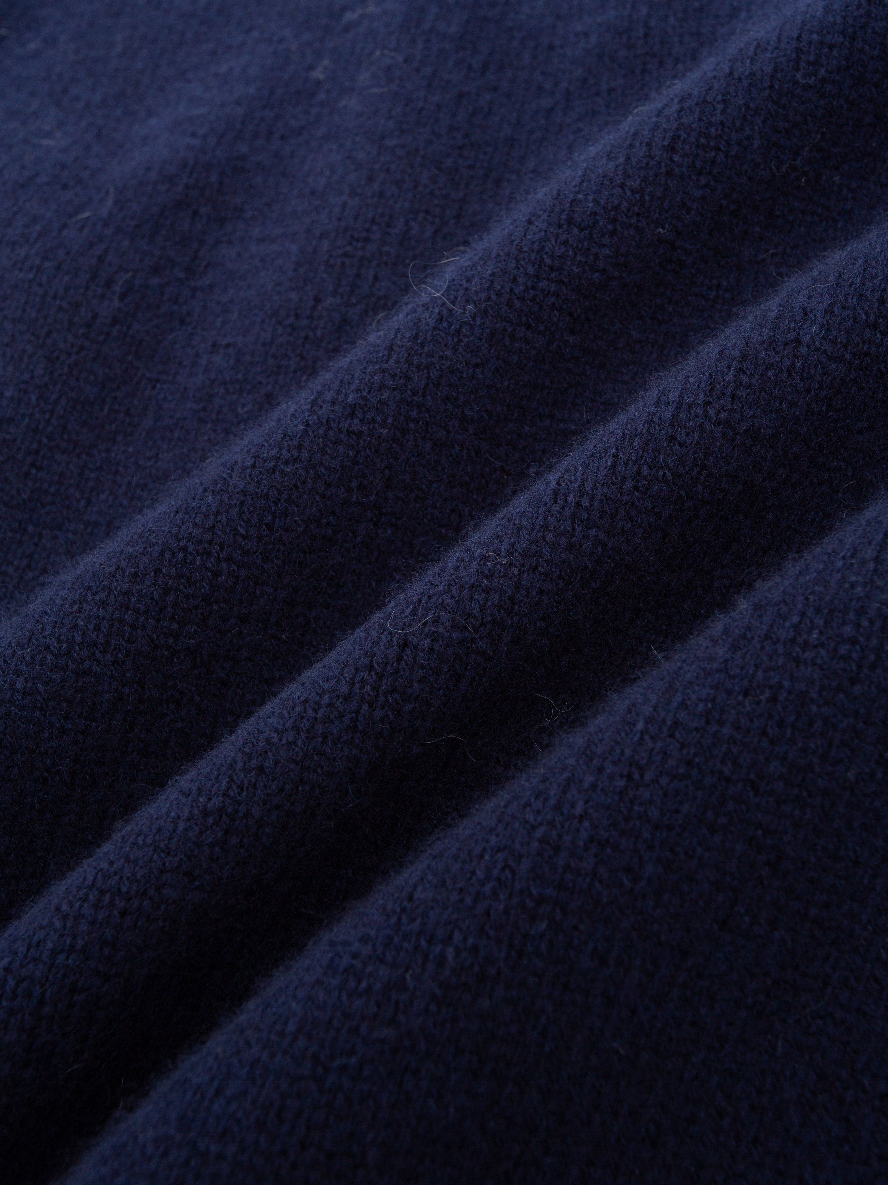 Skarstinden Knitted Wool Sweater Blue