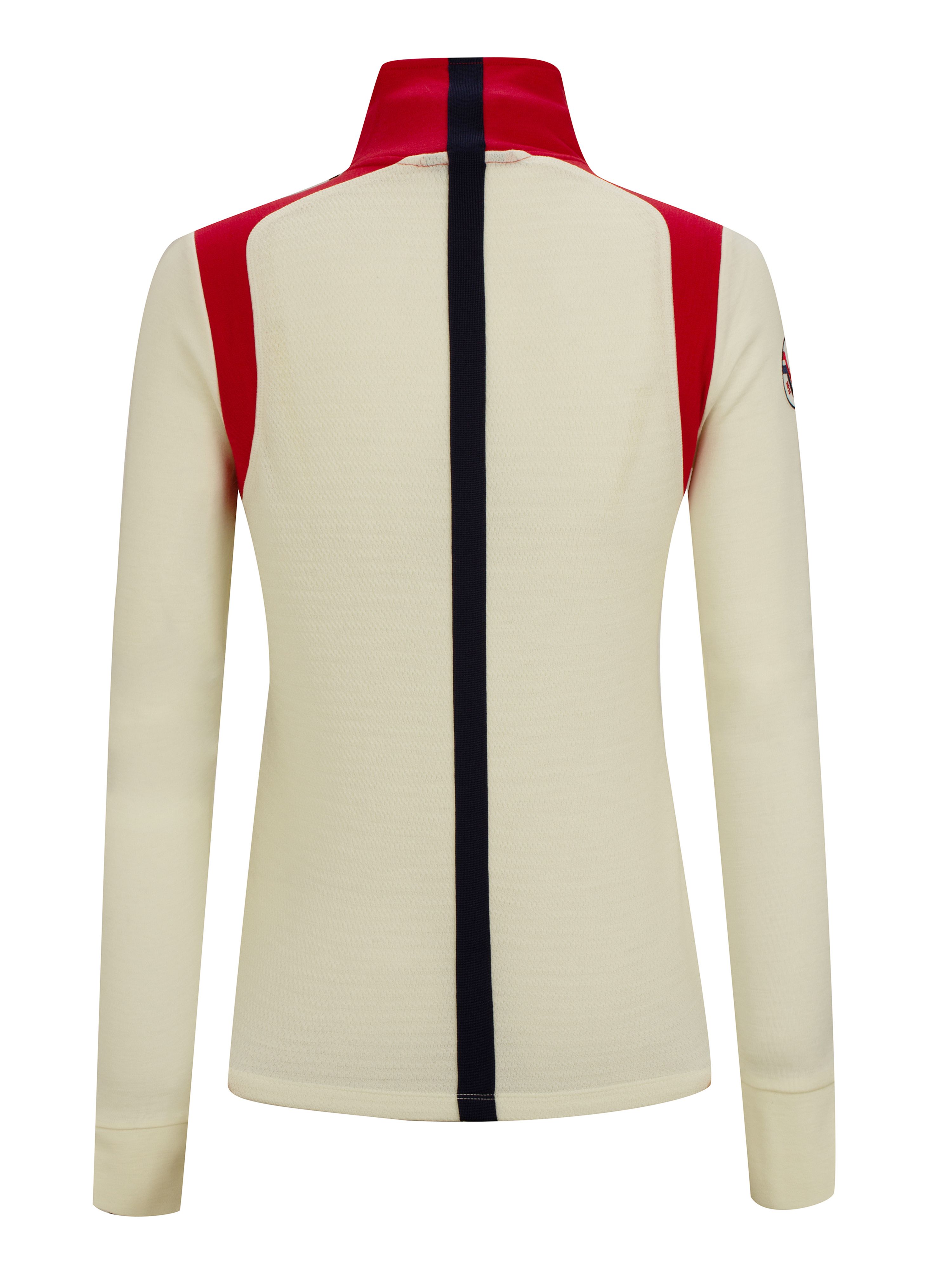 Gausta Merino Half-zip Snow White