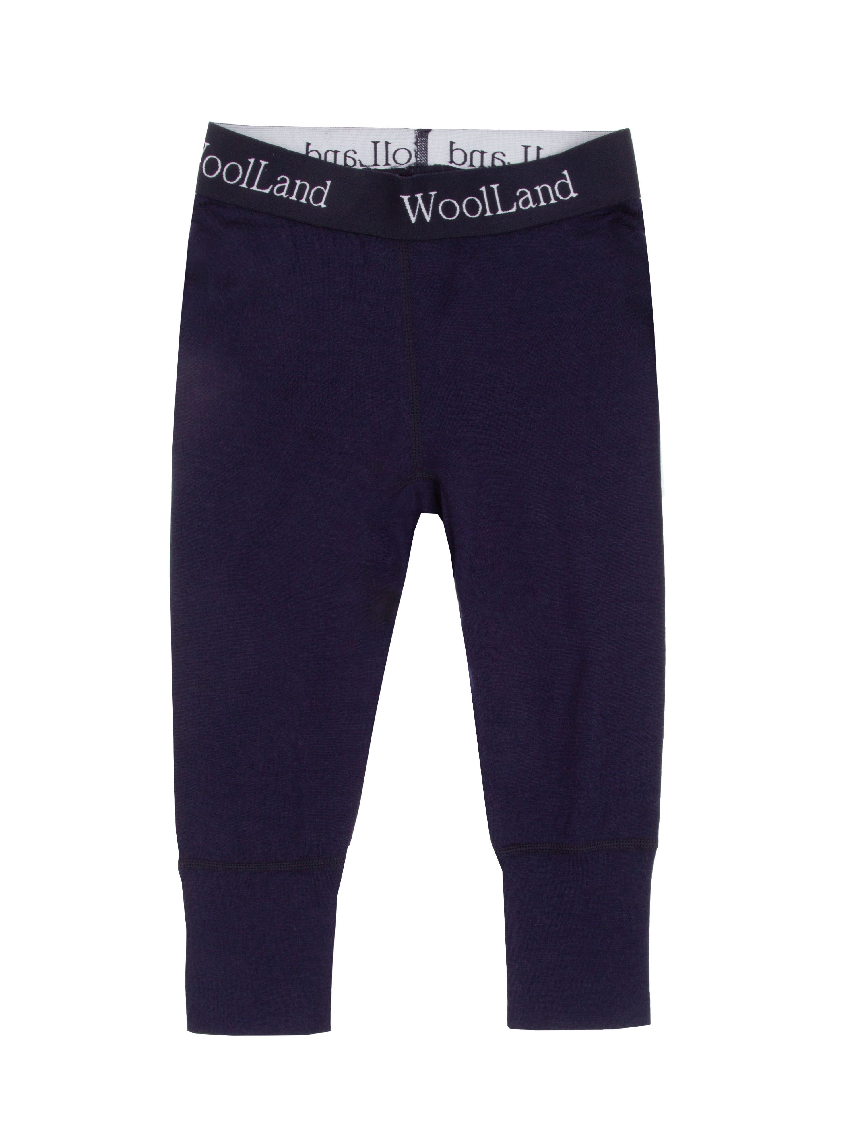 Rena Merino Base Layer 3/4 Bottoms Blue