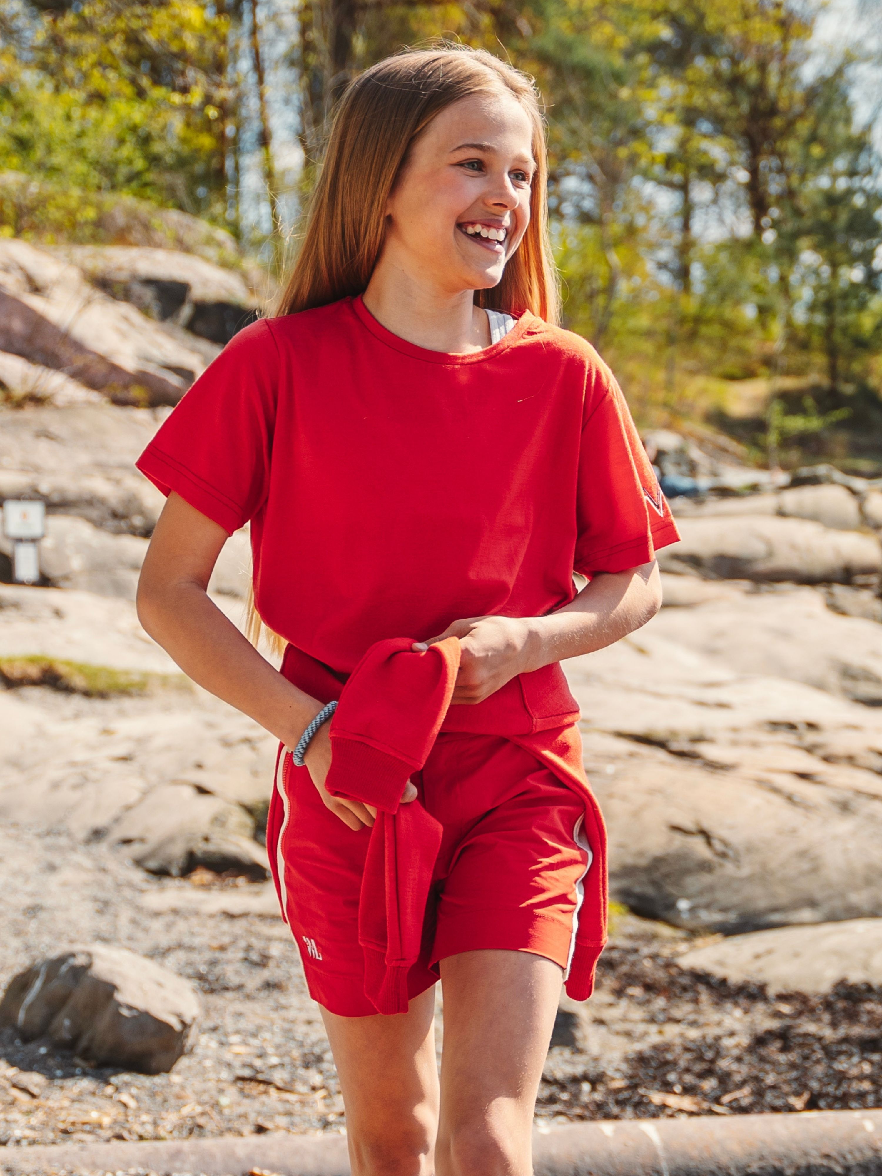 Sandfjellet Kids Shorts   Tomtato Puree