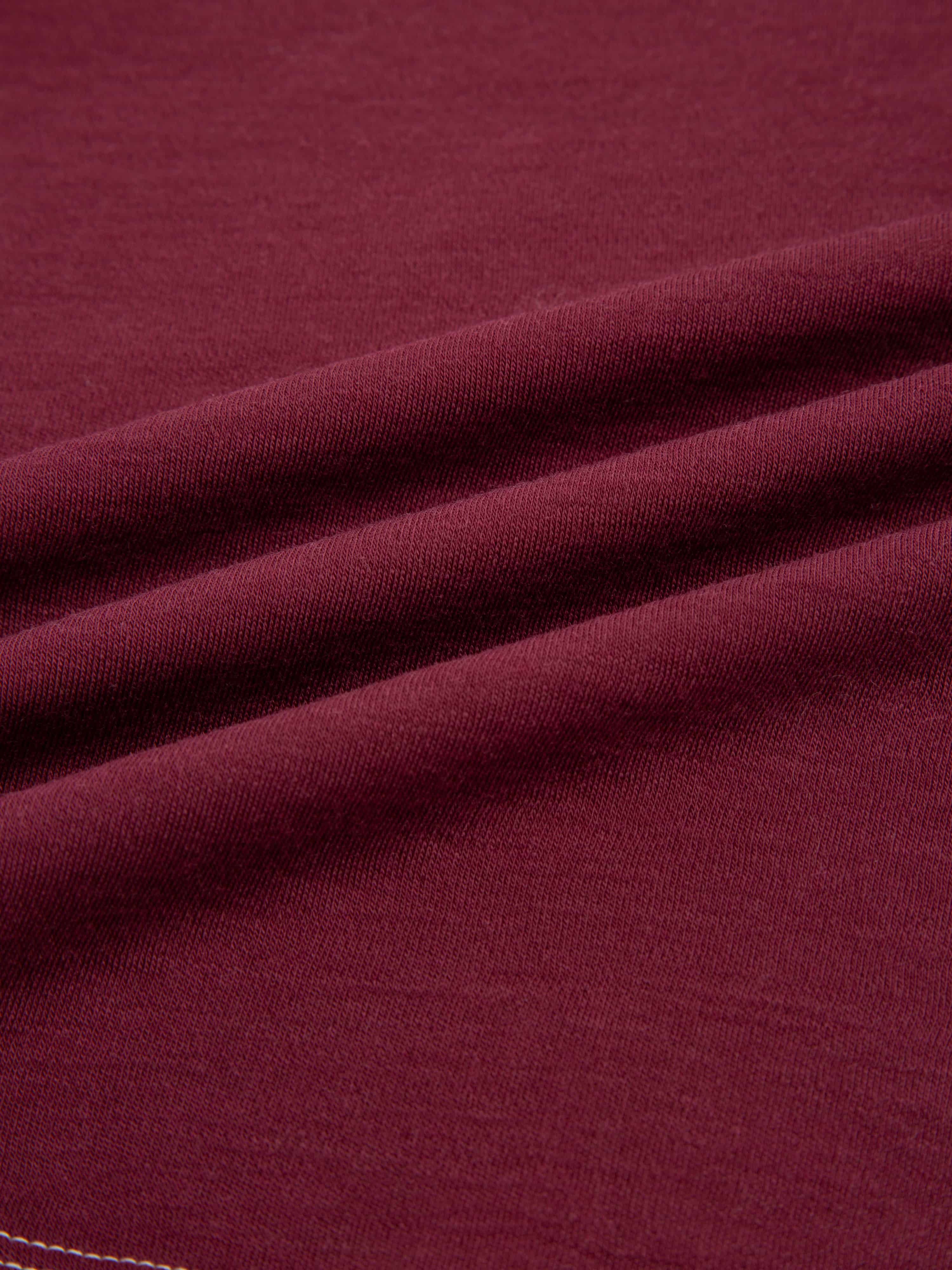 Voss Merino Half-zip Plum