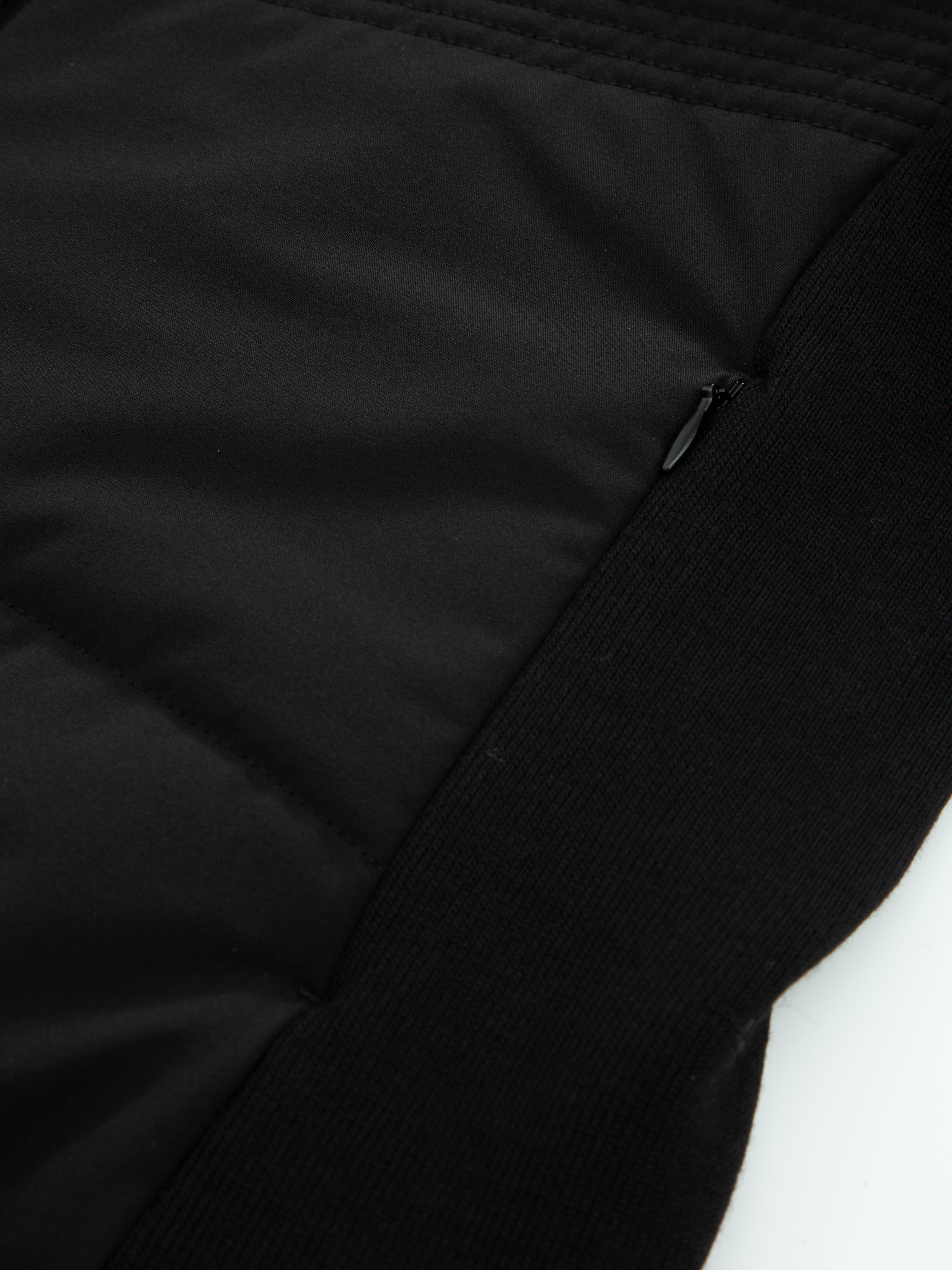 Rena Vest With Wool Padding Black