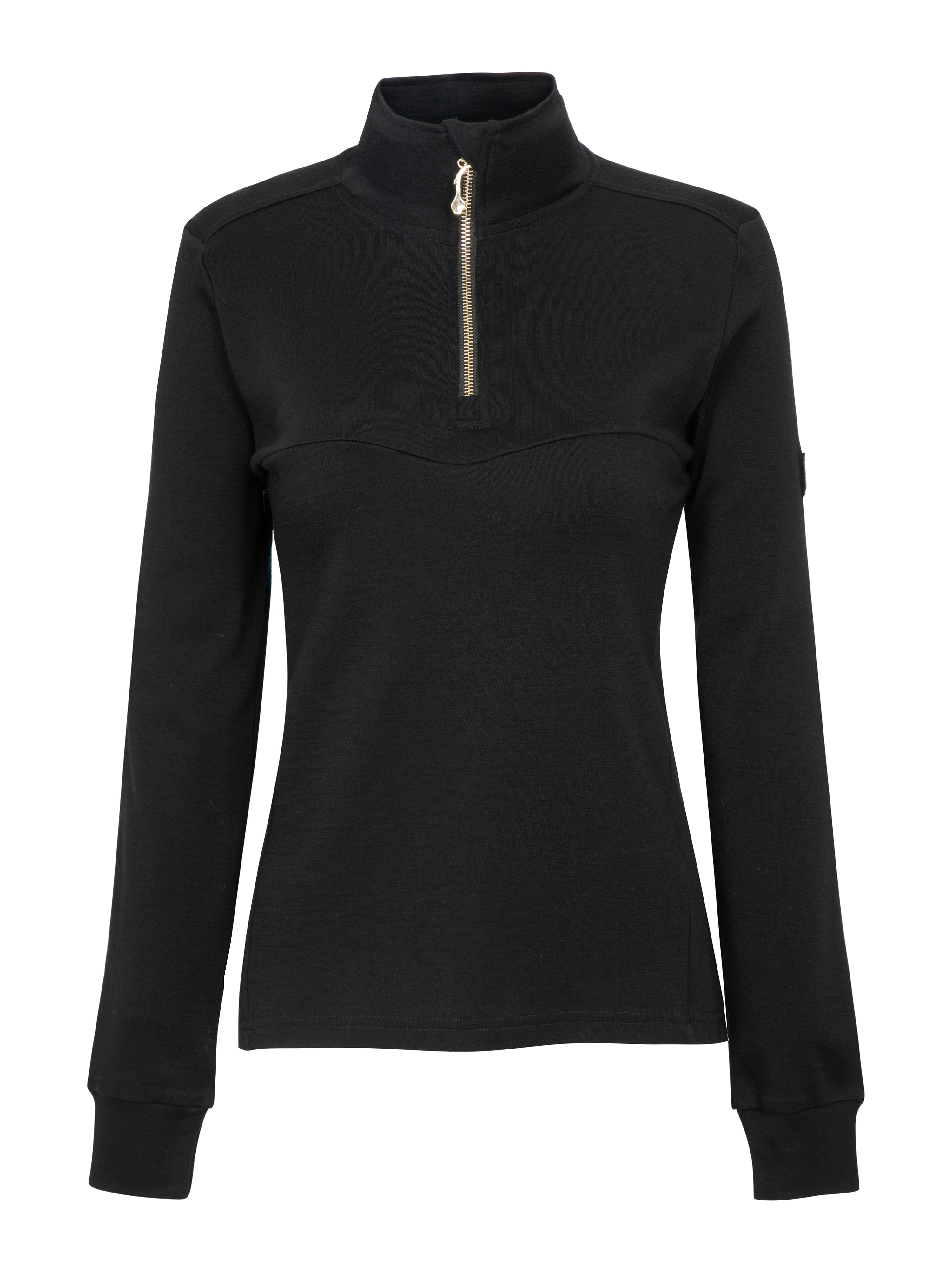 Glomfjord Merino Top Black
