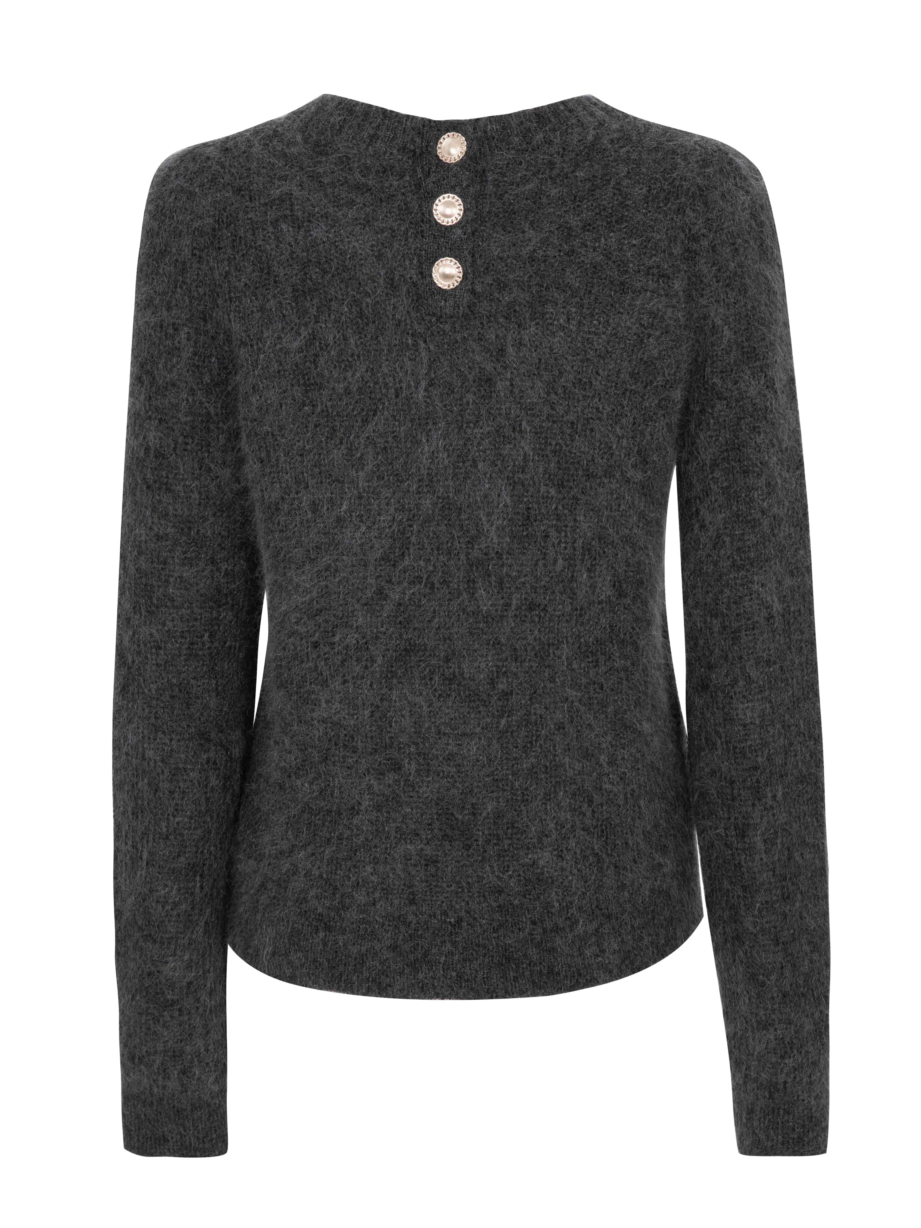 Lista Knitted Sweater Grey