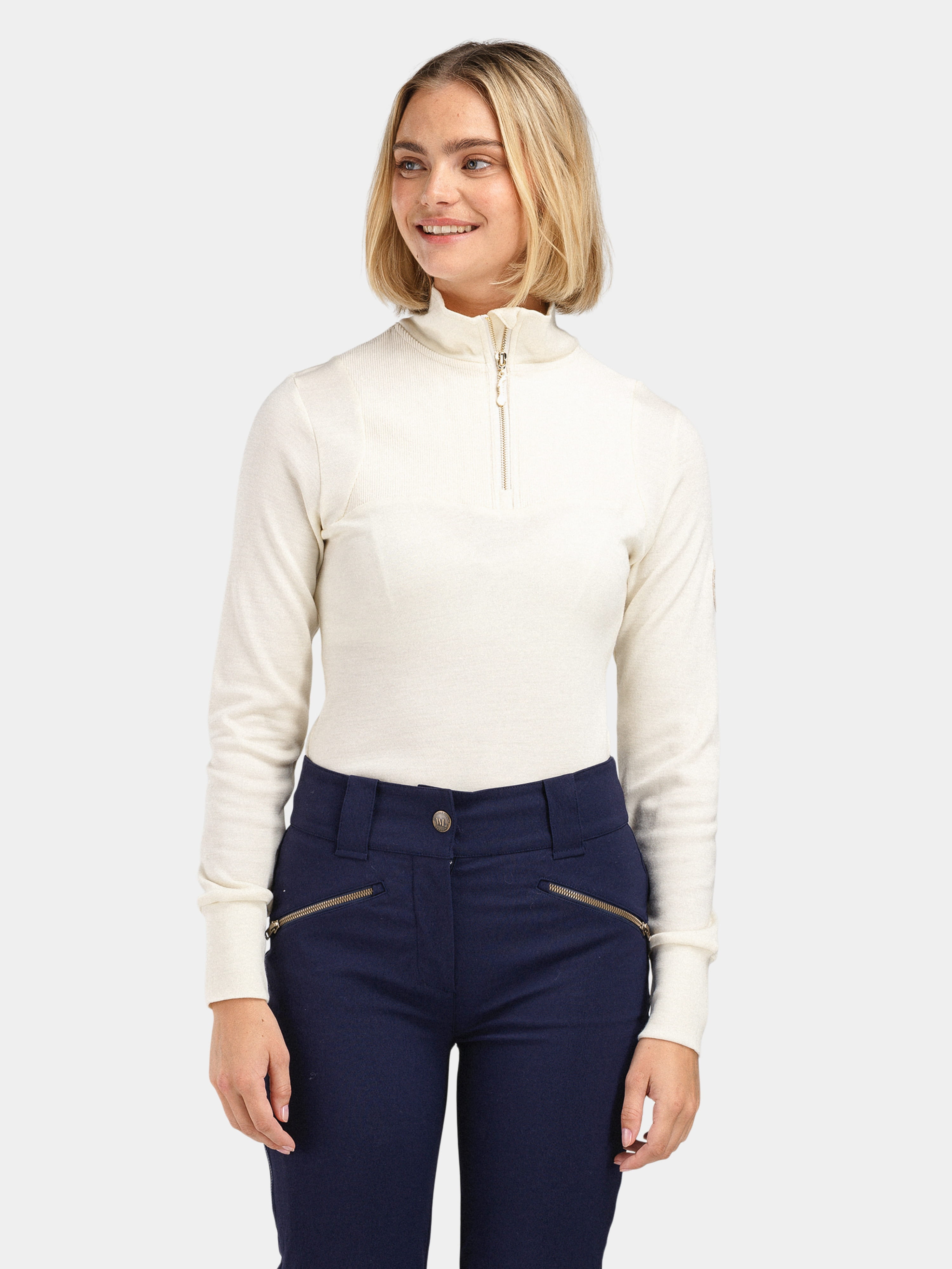 Sirdal Top Cord Woman Snow White
