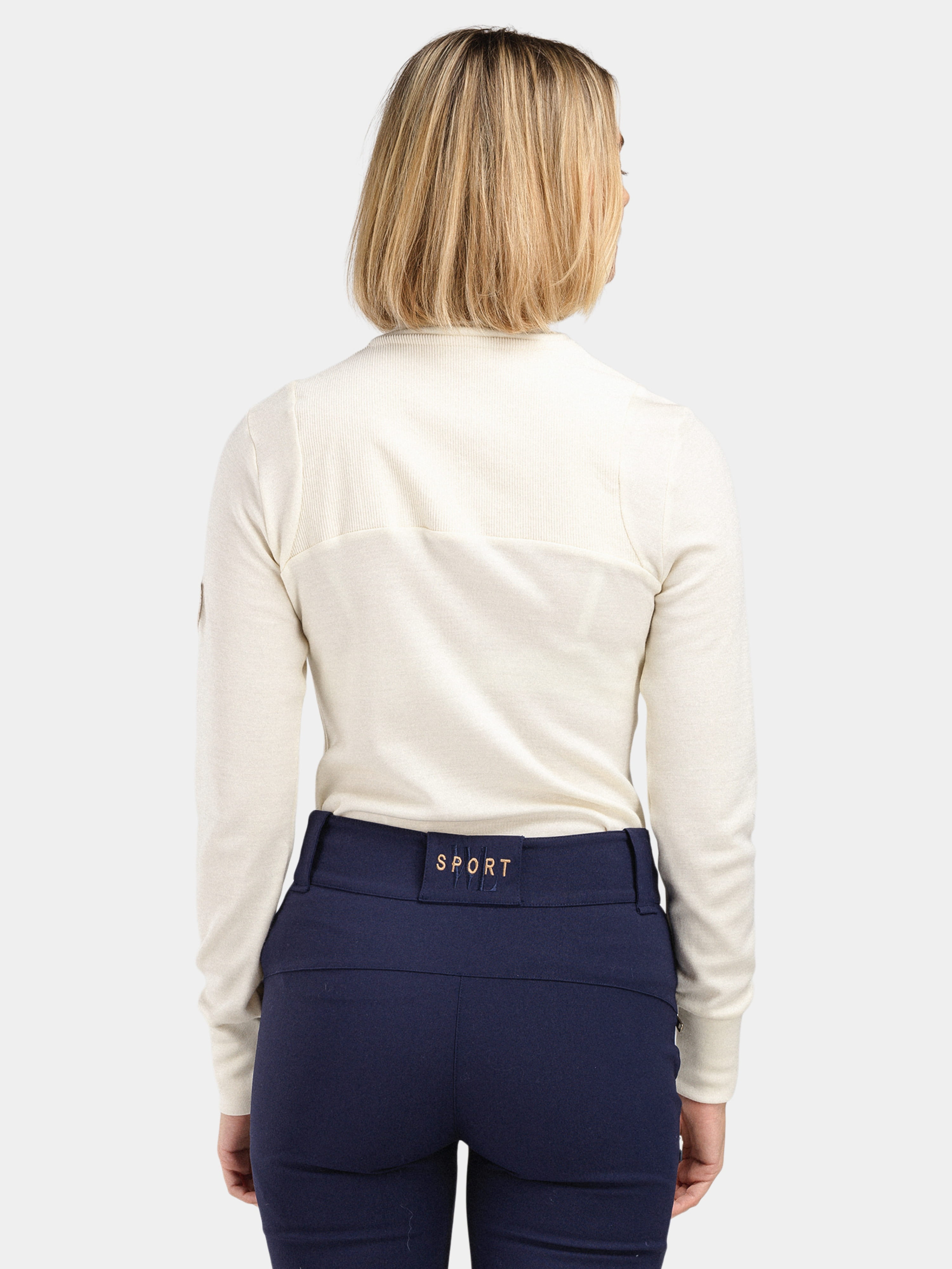 Sirdal Top Cord Woman Snow White