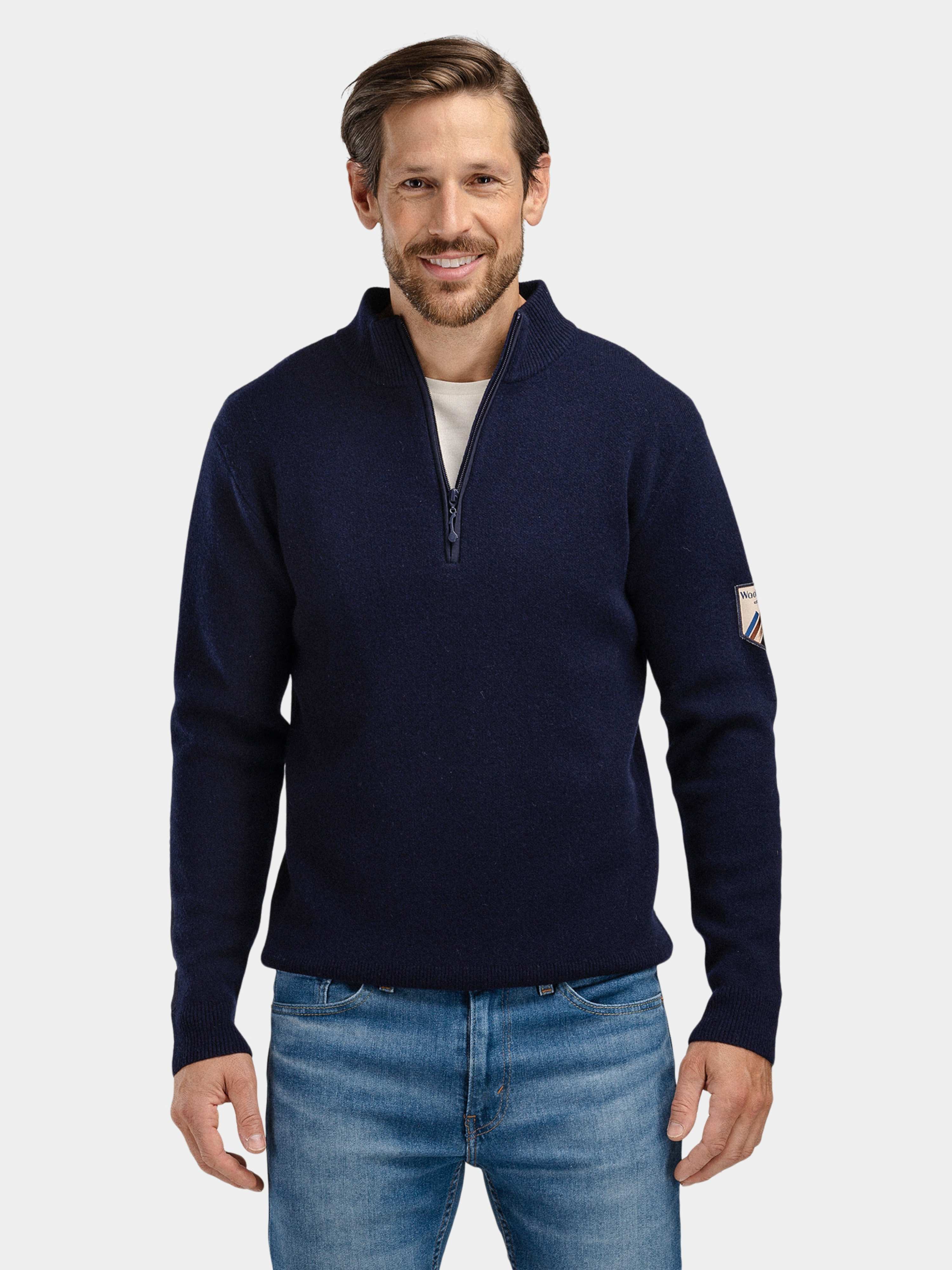 Tydal Knitted Sweater Dark Blue
