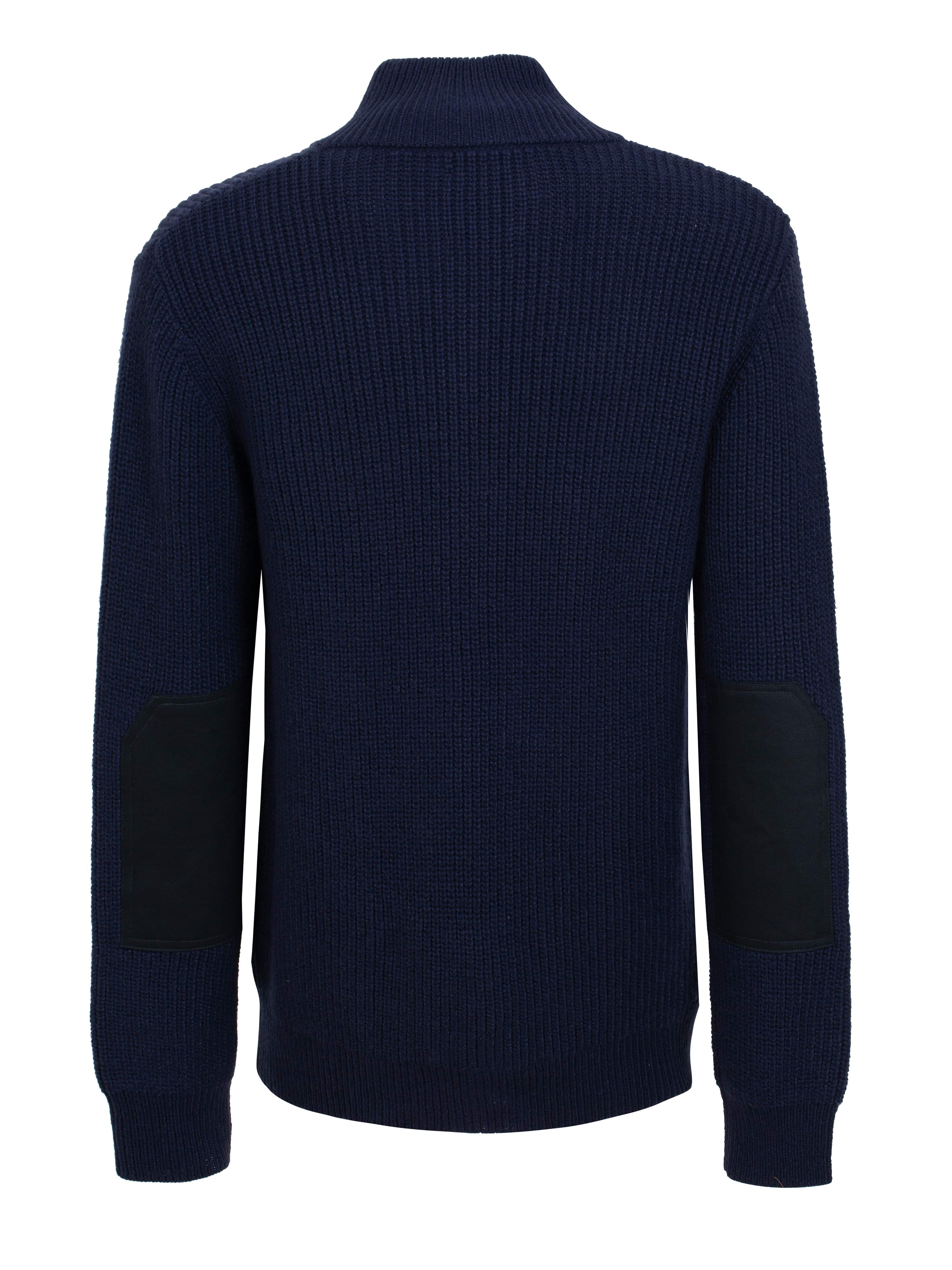 Lomseggen Knitted Jacket Blue Ink