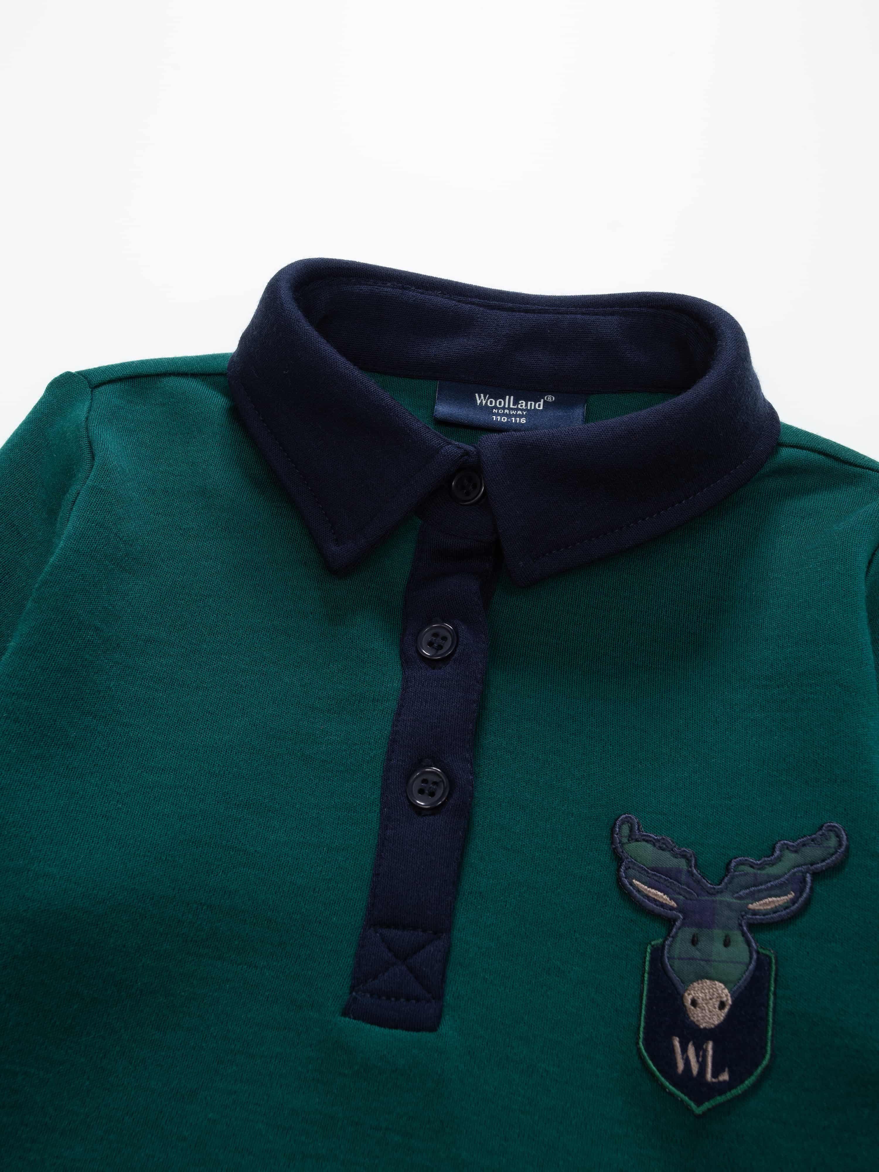 Kvinesdal Polo Sweater  Pine Green