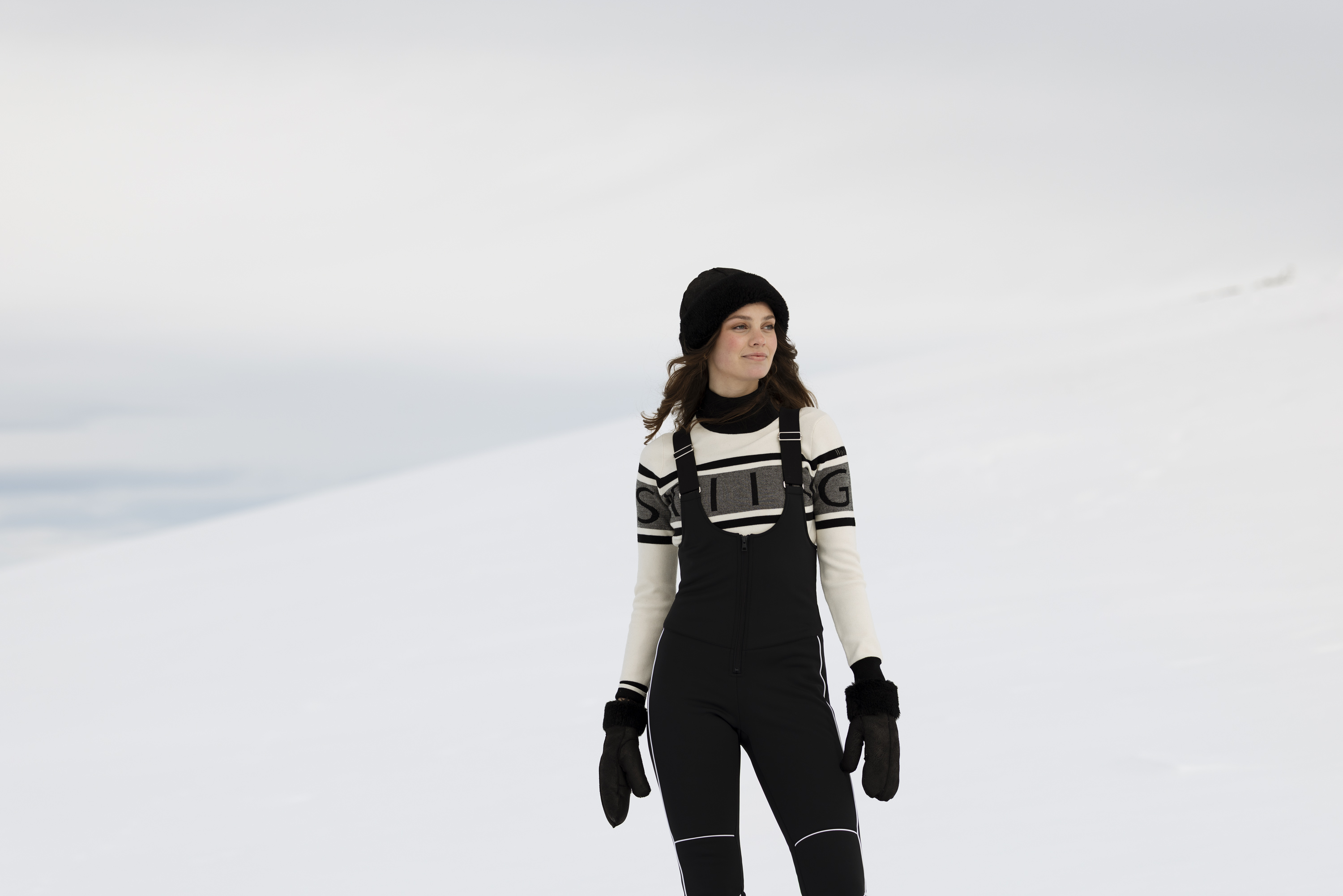 Bukkehøe Wool Ski Pant  Black