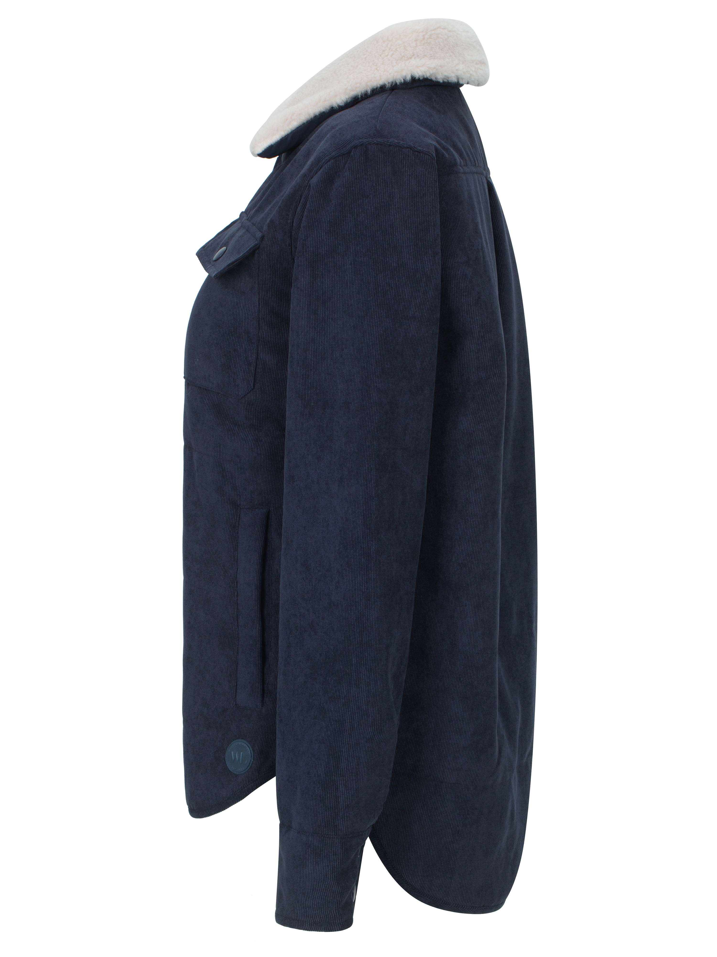 Eidselva Cord Jacket Woman Dark Blue