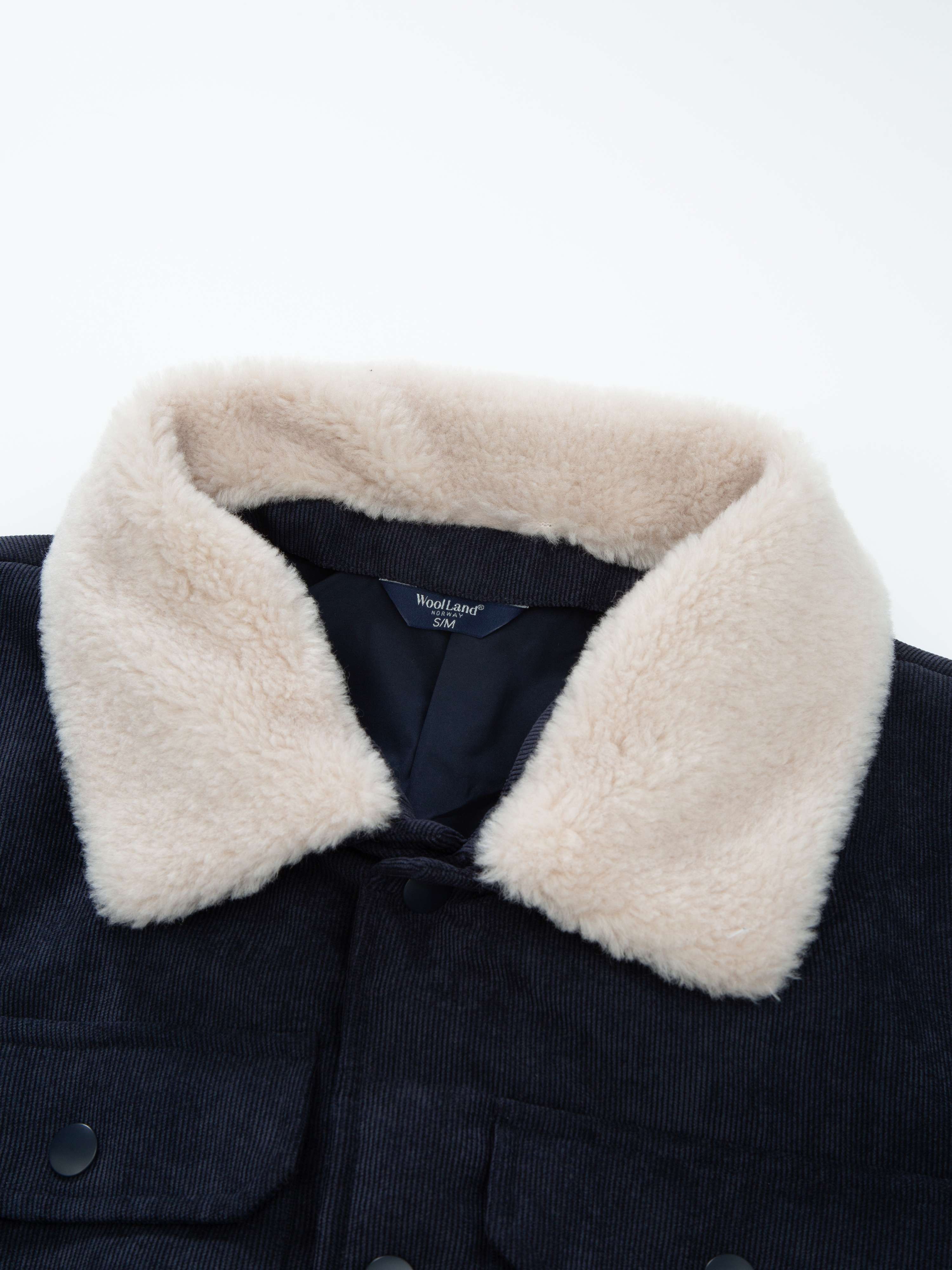 Eidselva Cord Jacket Woman Dark Blue