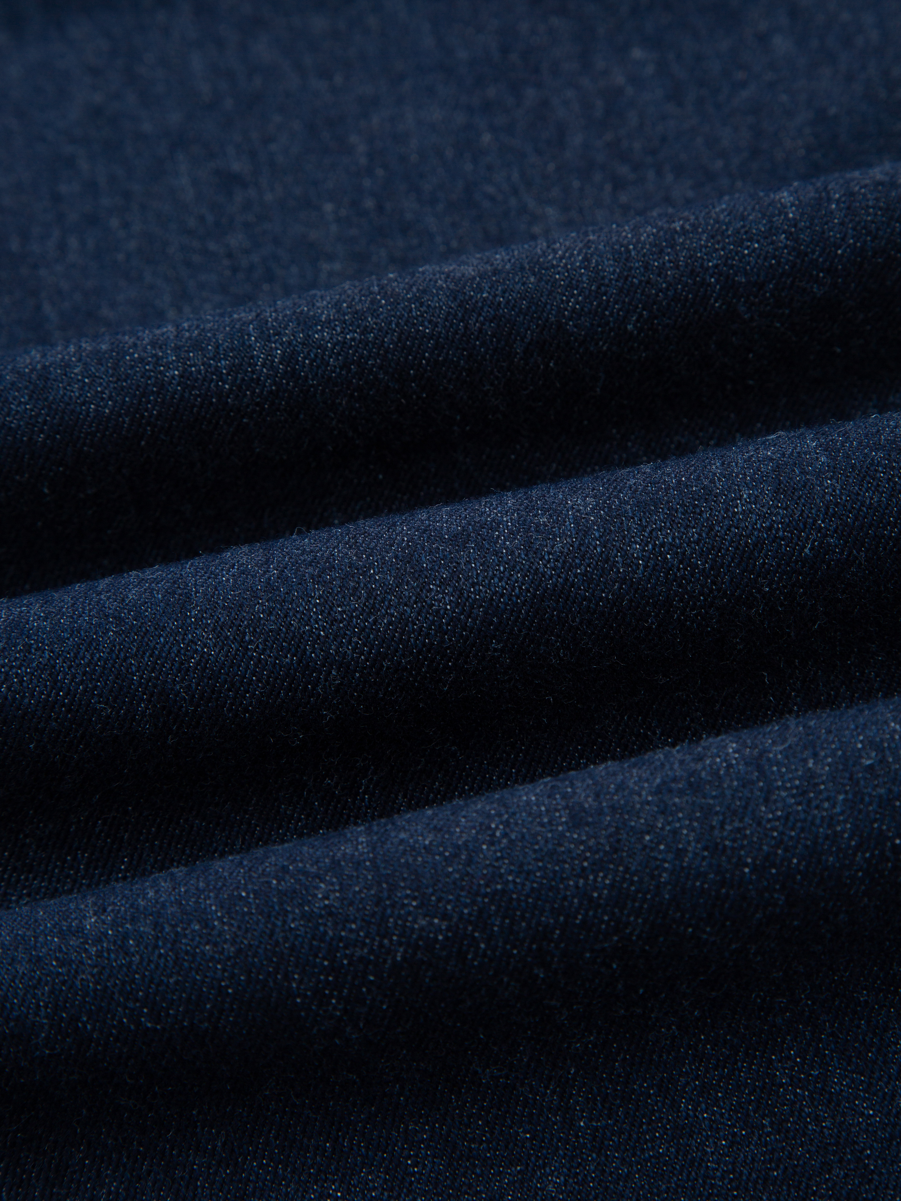 Fløya Wool Jeans - Long  Dark Blue