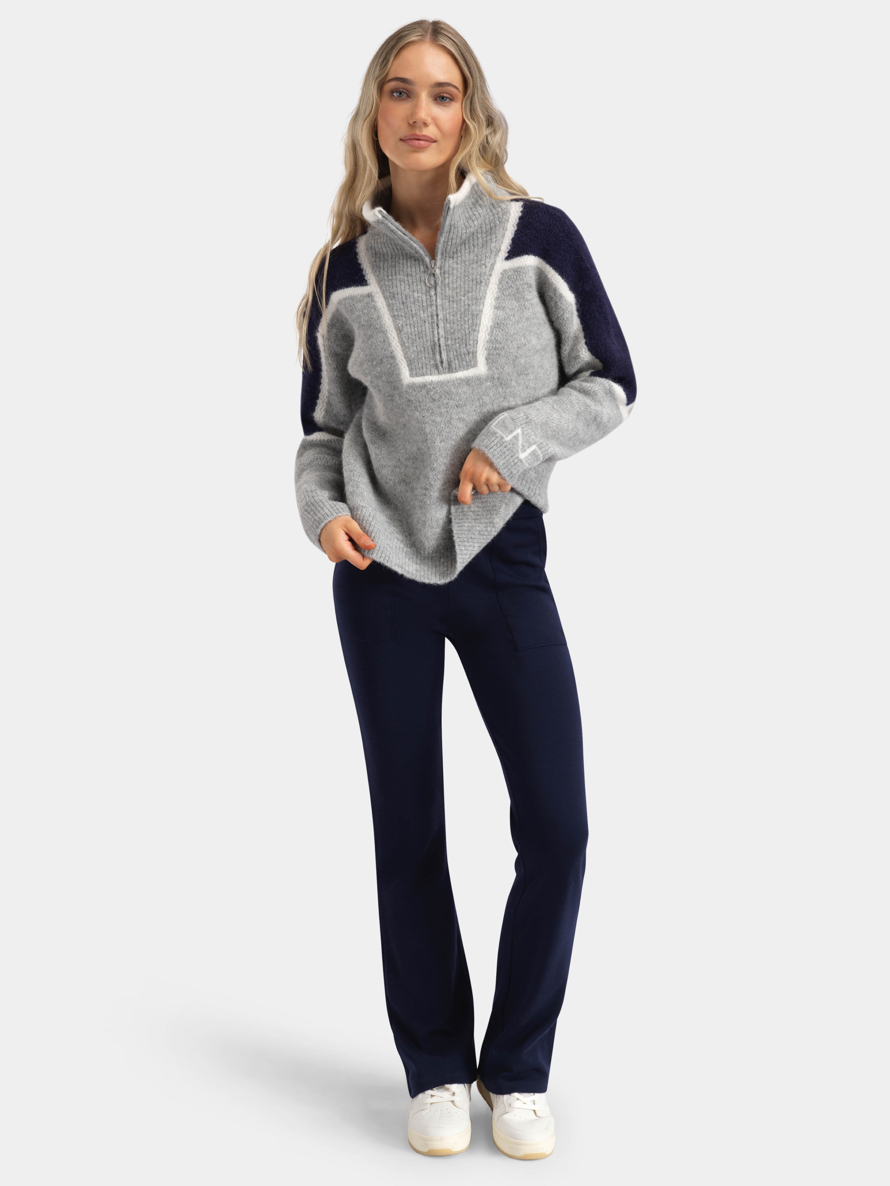 Loen Alpaca Ullgenser  Light Grey melange