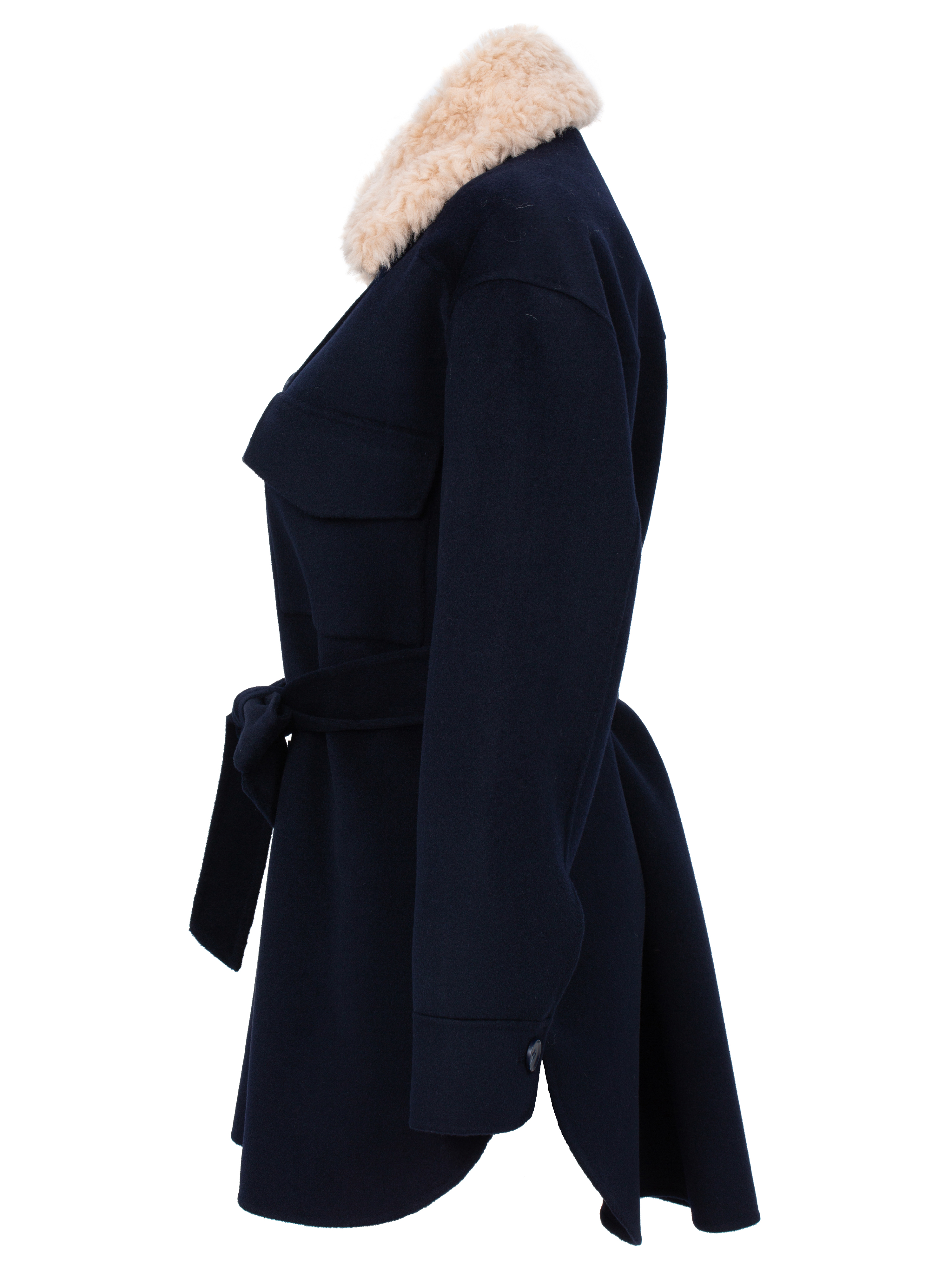 Skålatårnet Wool Jacket  Dark Blue