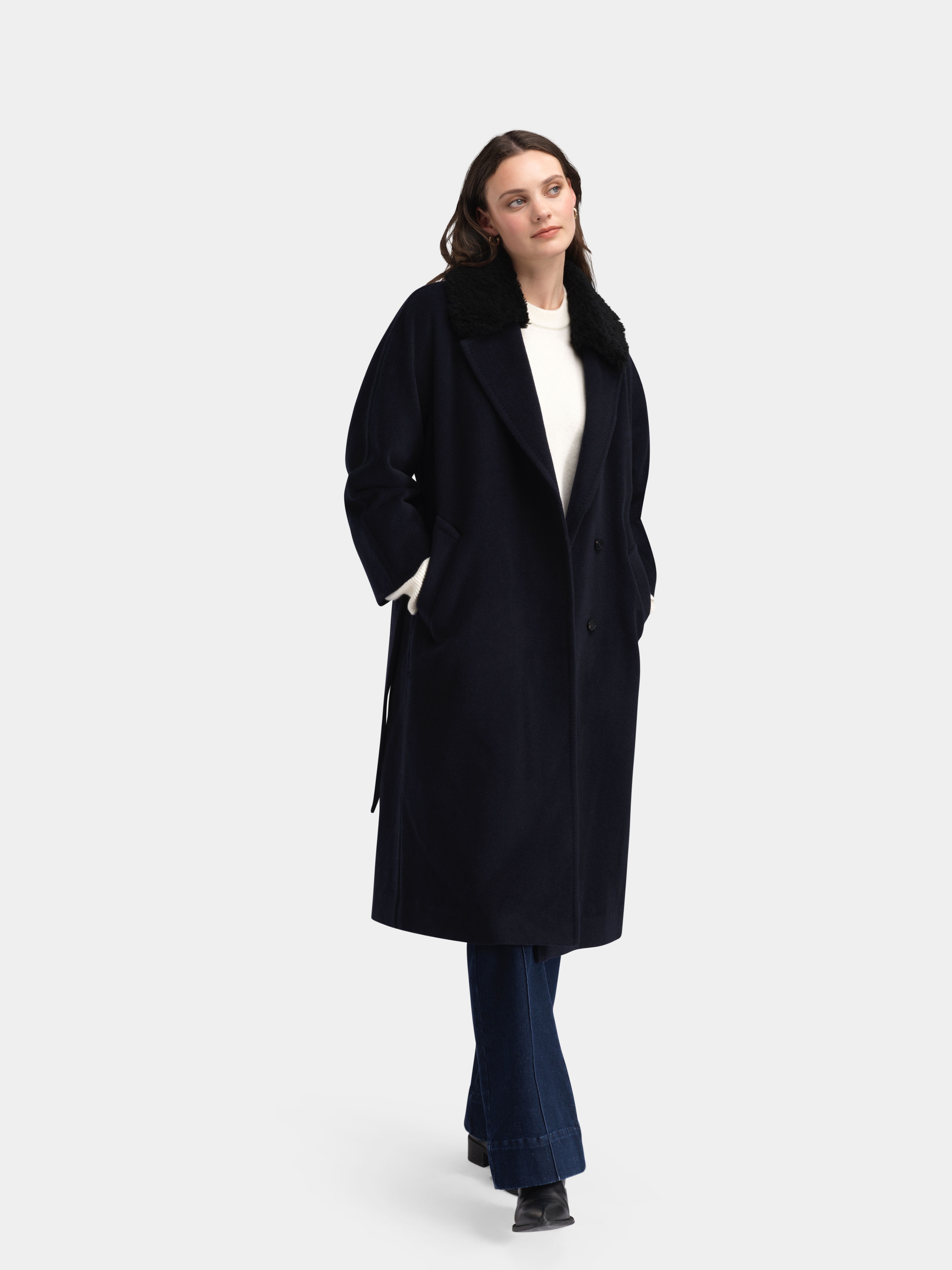 Stetind Ullkåpe Blue