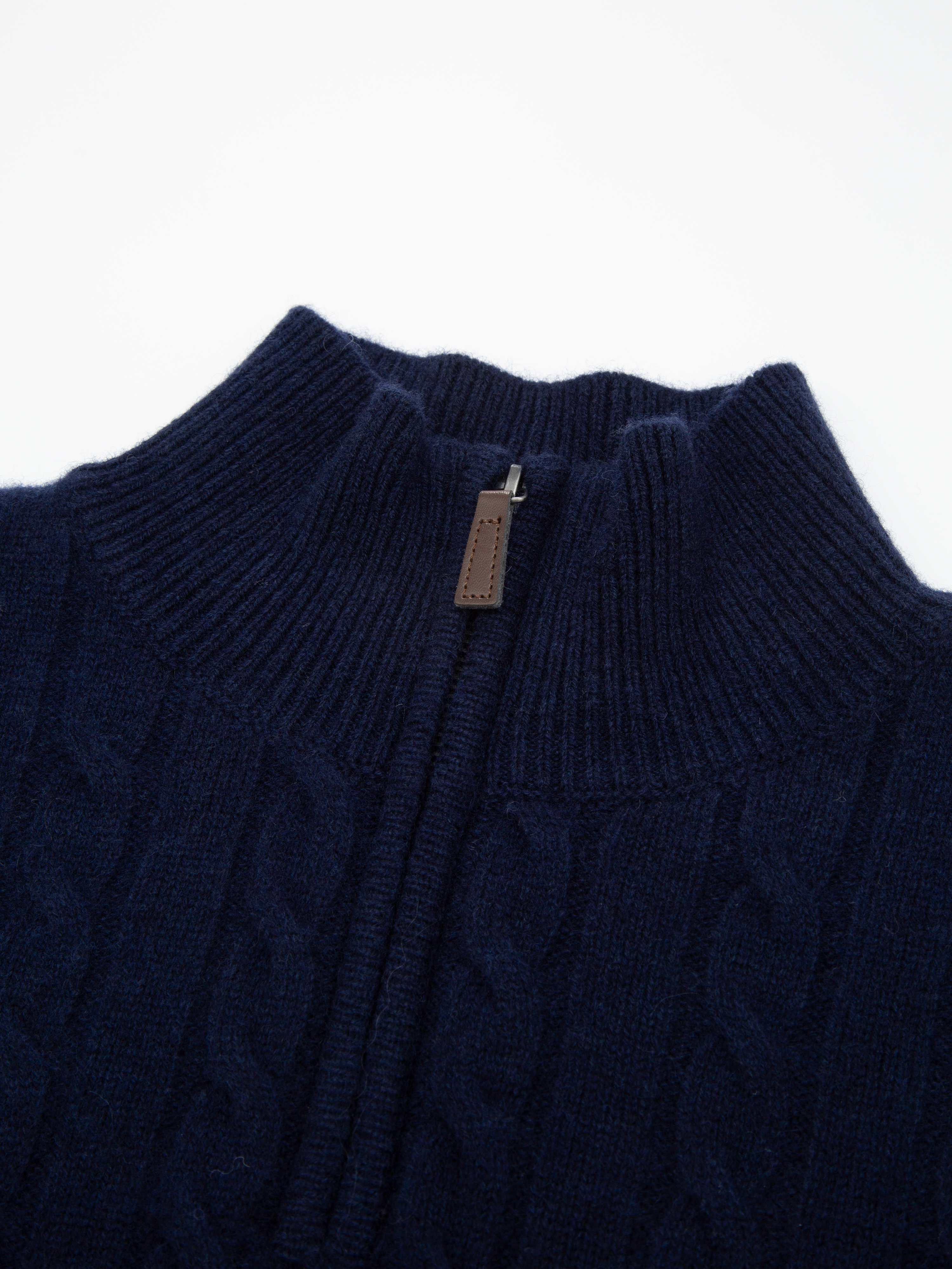 Numedalsvågen Cashmere Sweater  Blue Ink