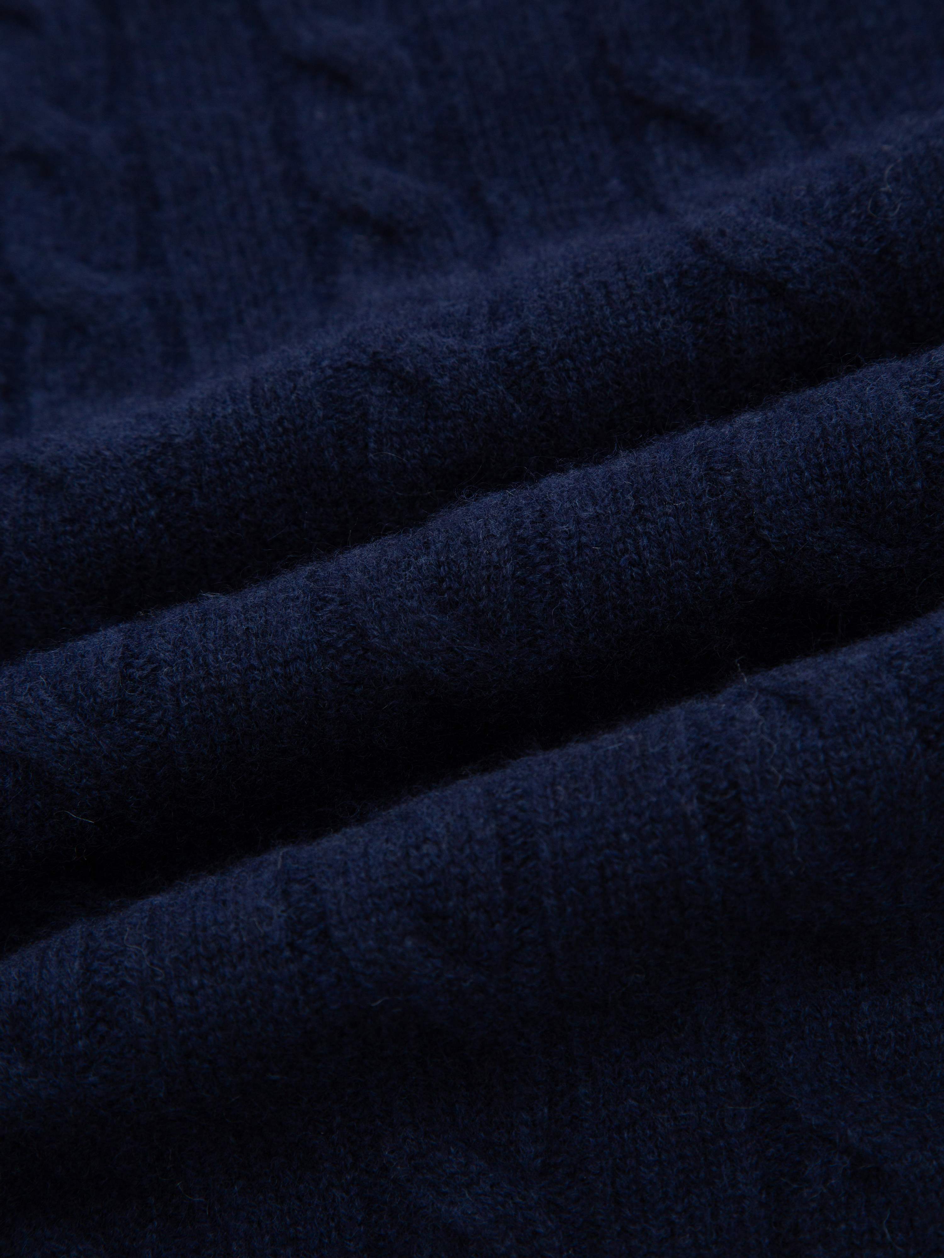 Numedalsvågen Cashmere Sweater  Blue Ink
