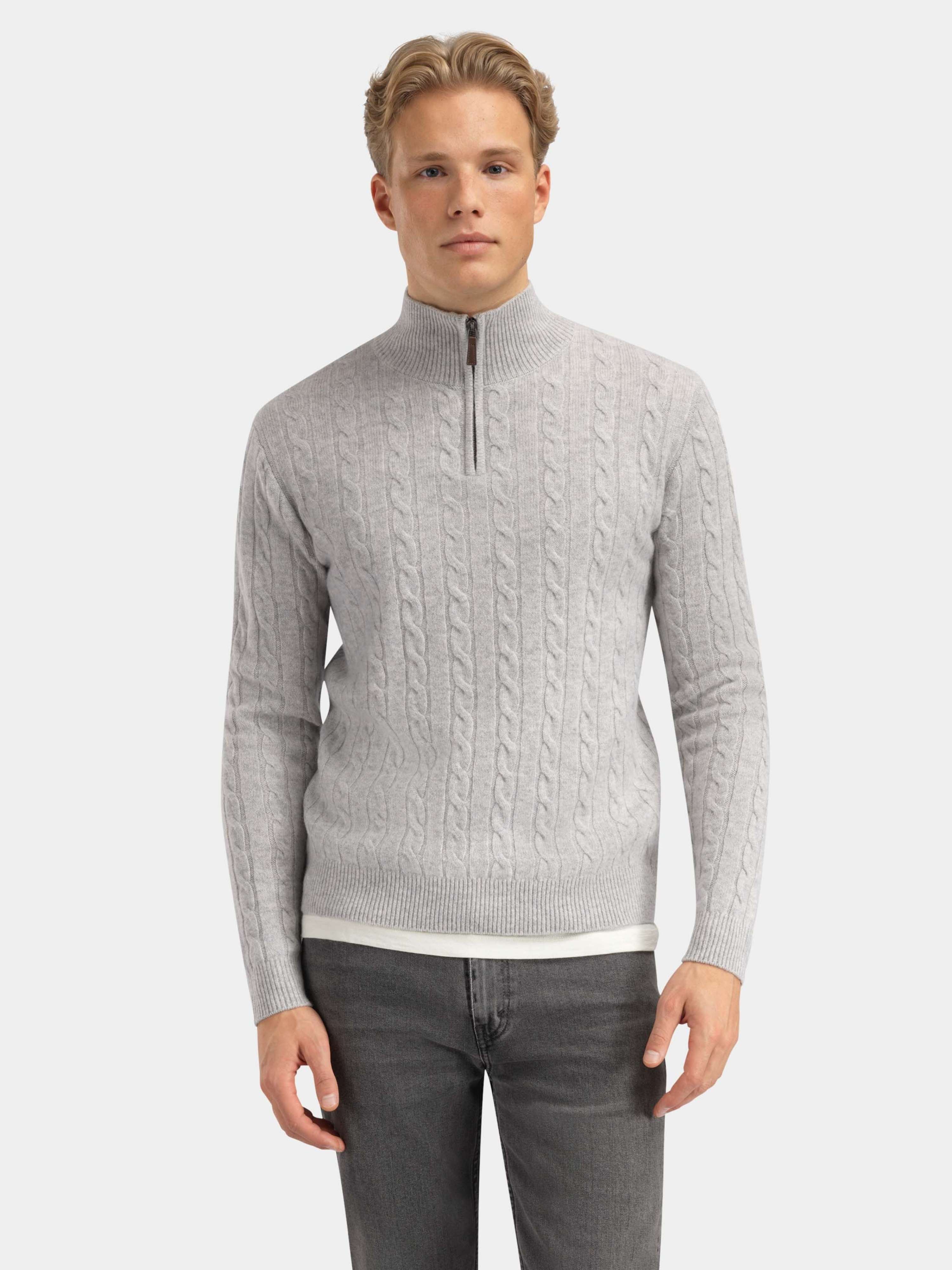 Numedalsvågen Cashmere Sweater  Grey Melange