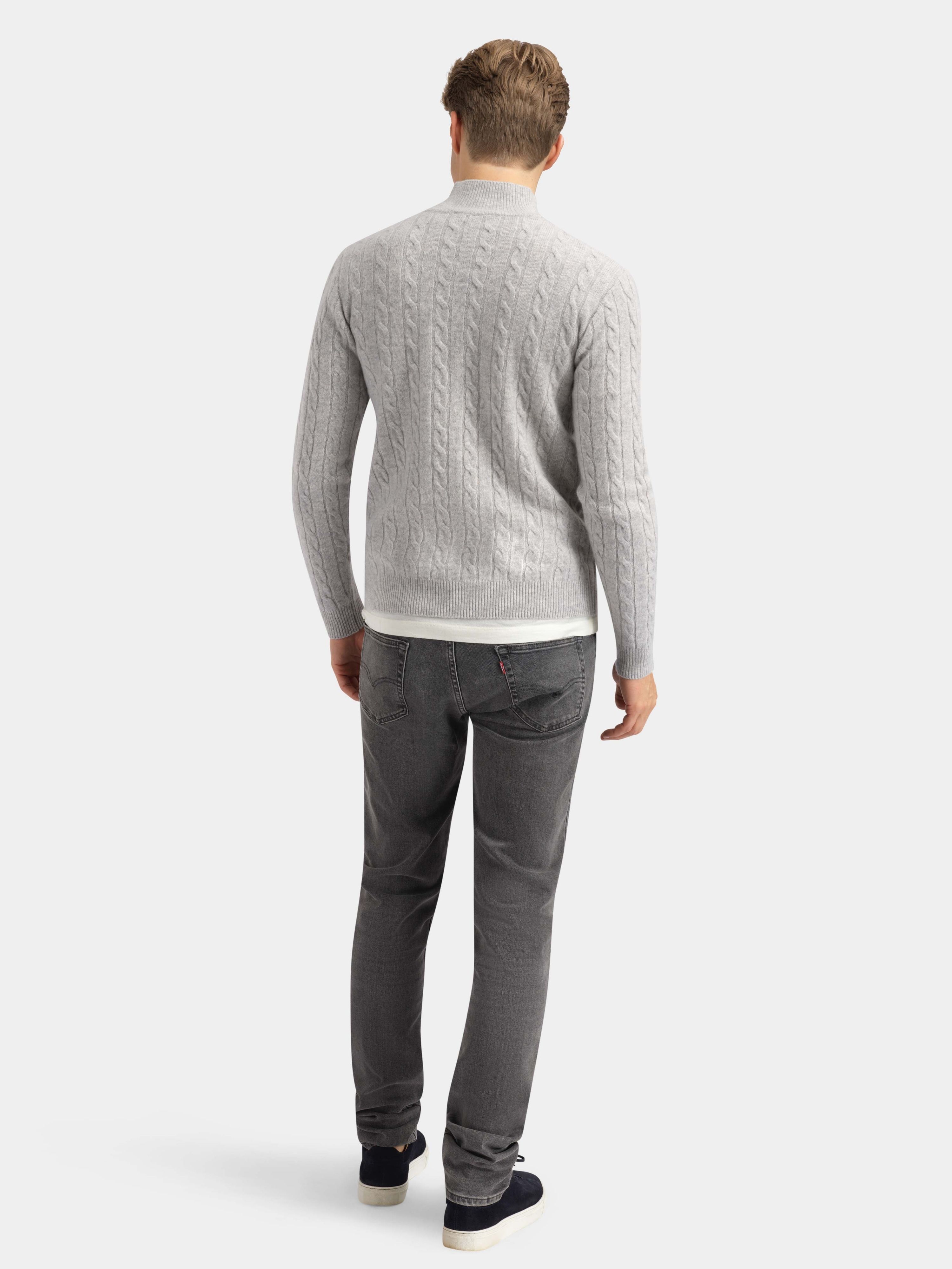 Numedalsvågen Cashmere Sweater  Grey Melange