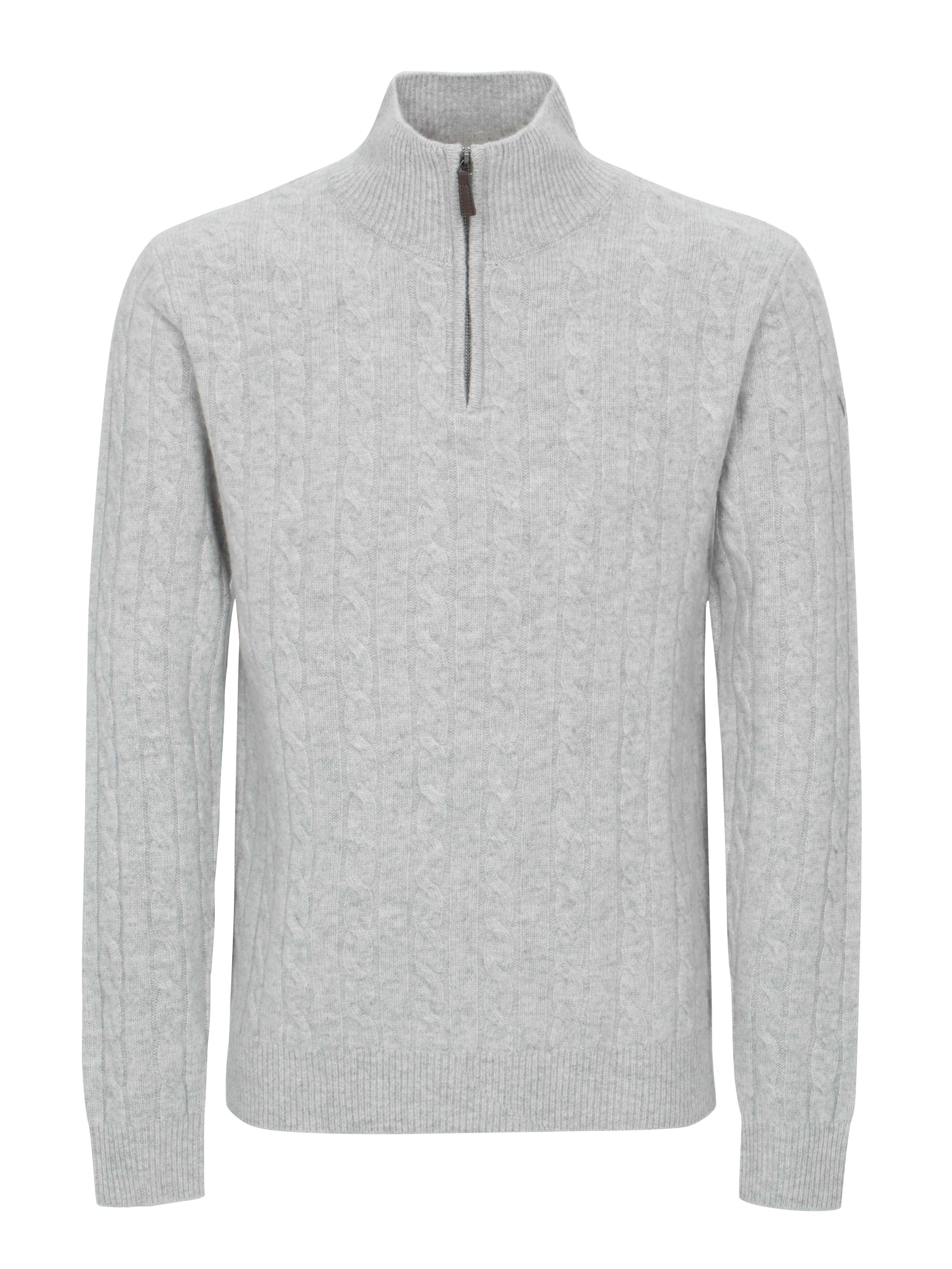 Numedalsvågen Cashmere Sweater  Grey Melange
