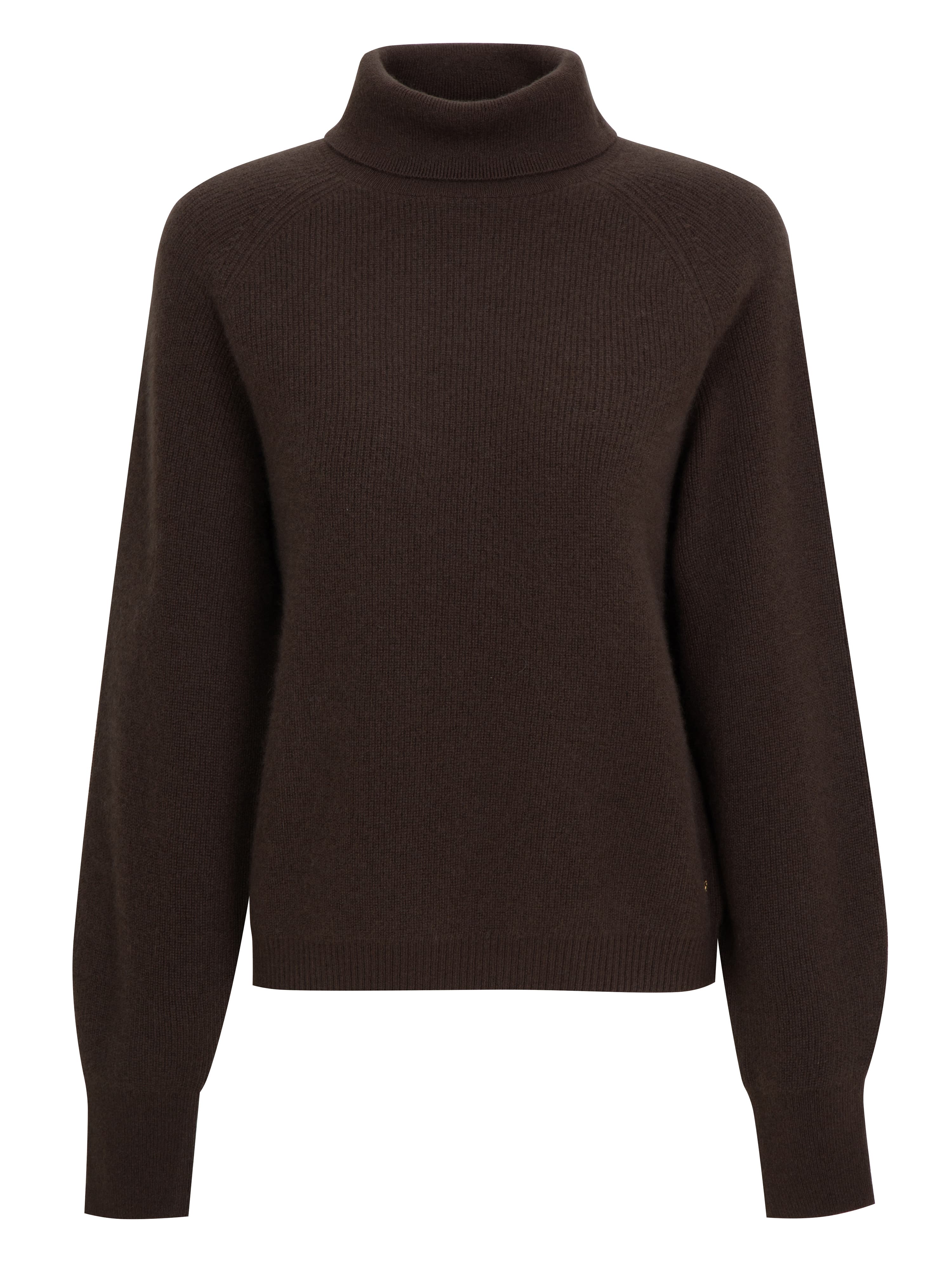 Stortoppen Cashmere Turtleneck Coffee