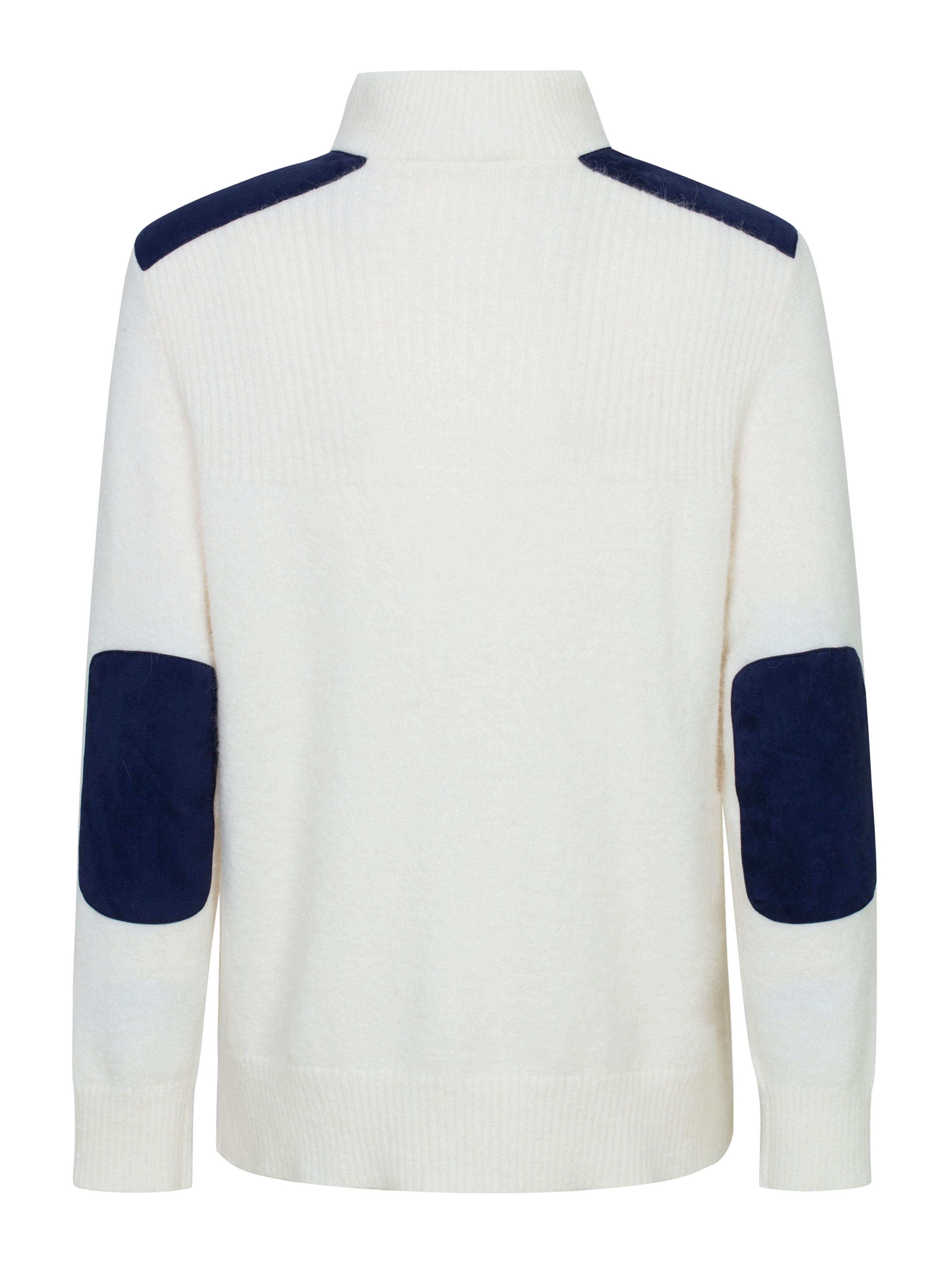Loen Alpaca Knit Sweater Snow White