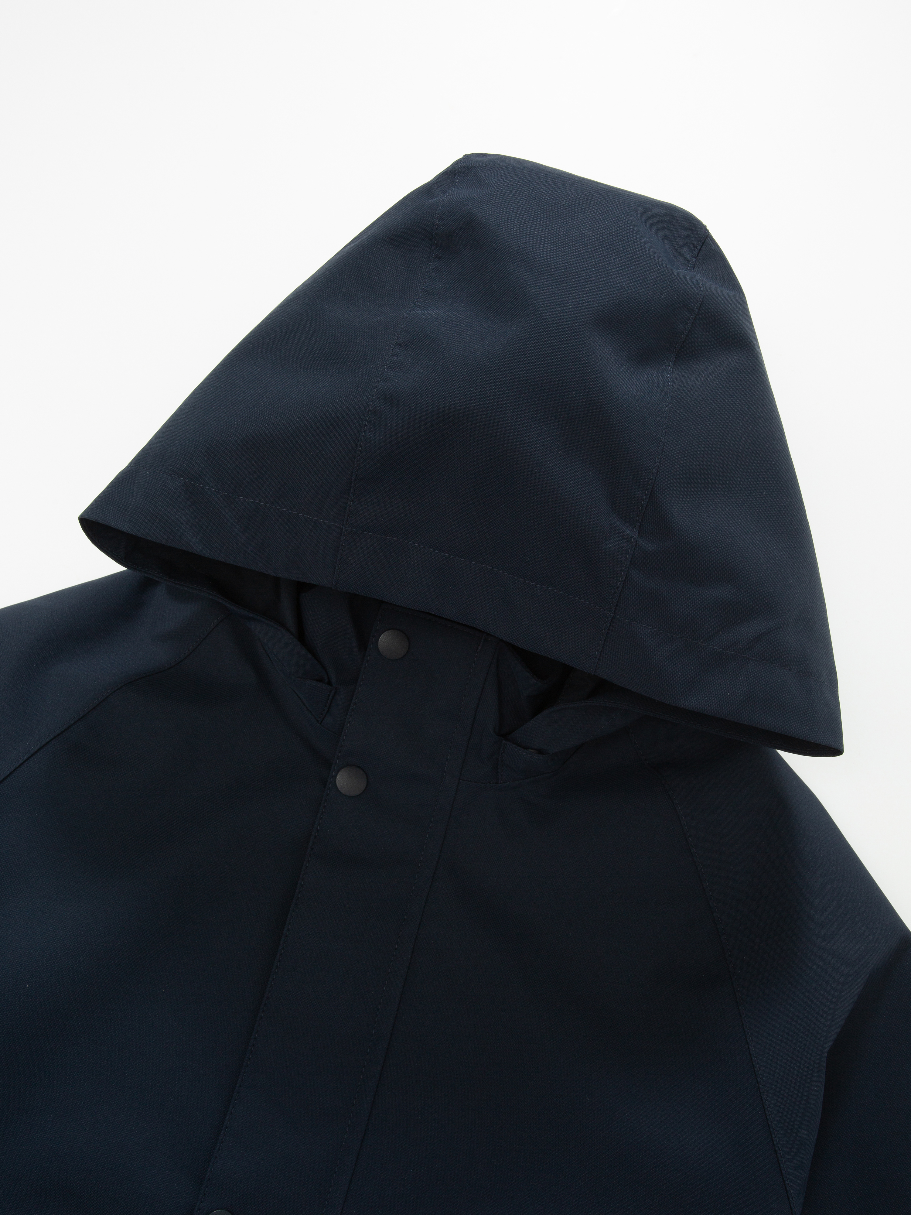 Florø Rain Jacket Girl Dark Blue