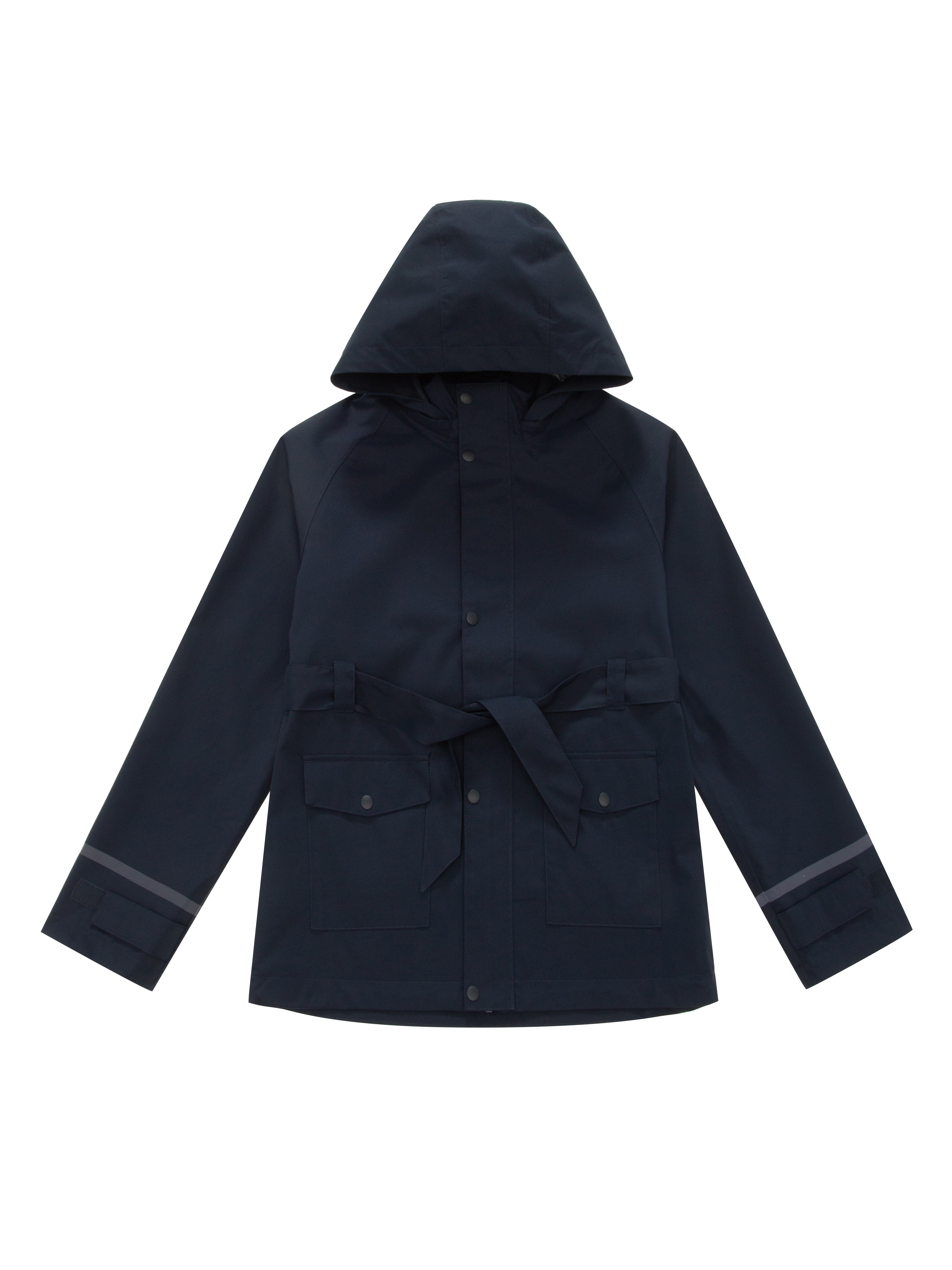 Florø Rain Jacket Girl Dark Blue