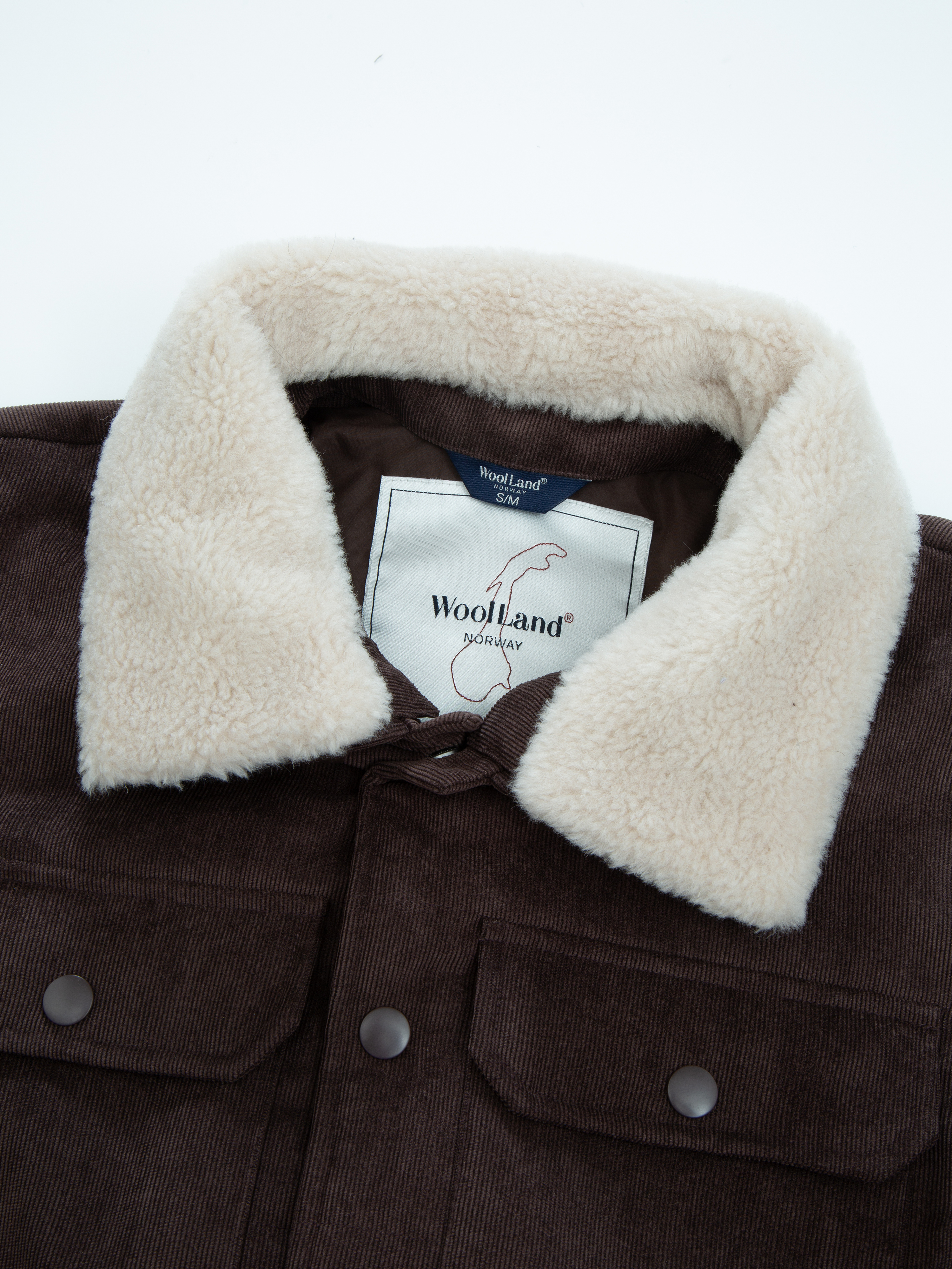 Eidselva Cord Jacket Woman Hot Fudge