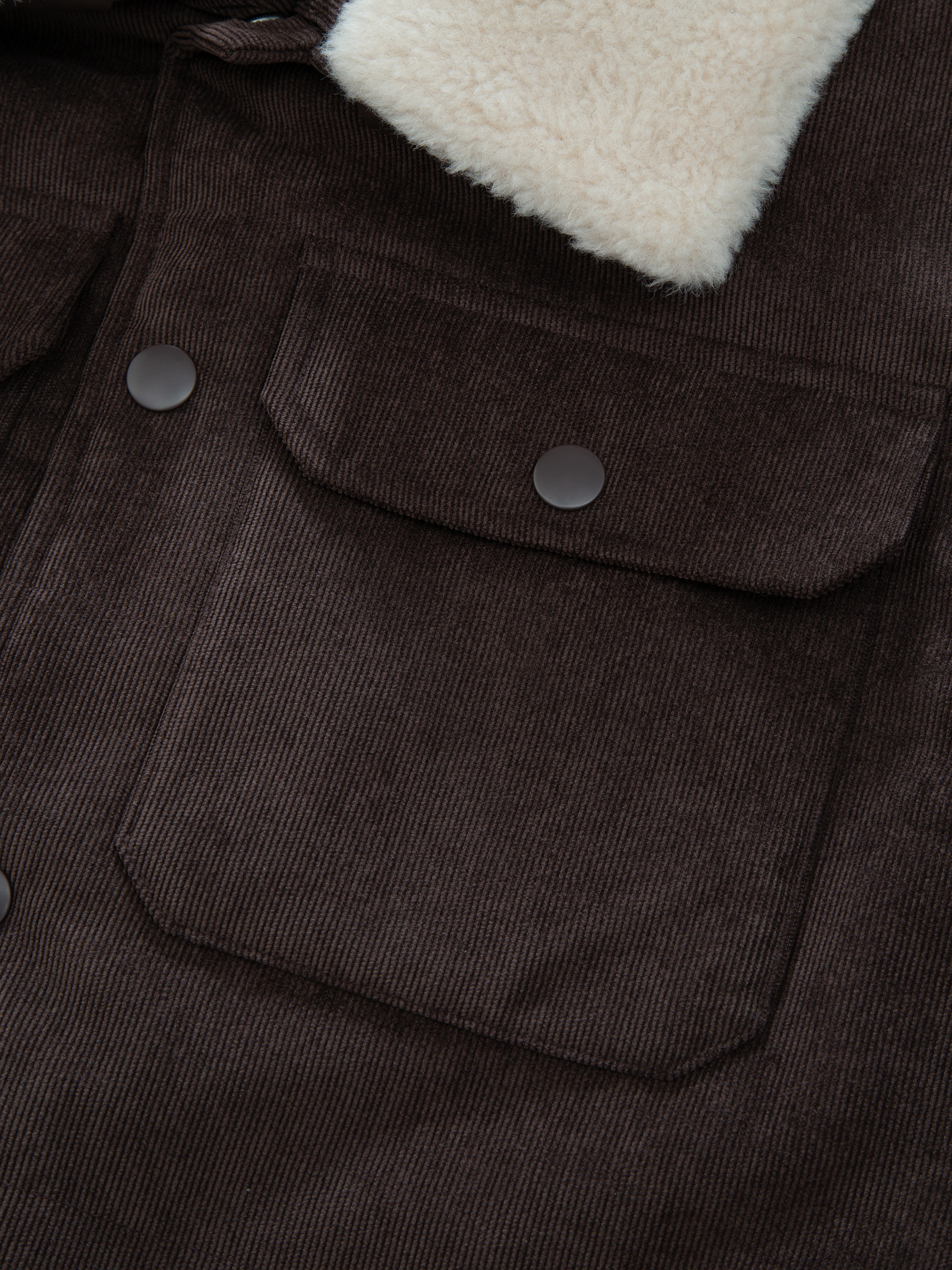 Eidselva Cord Jacket Woman Hot Fudge