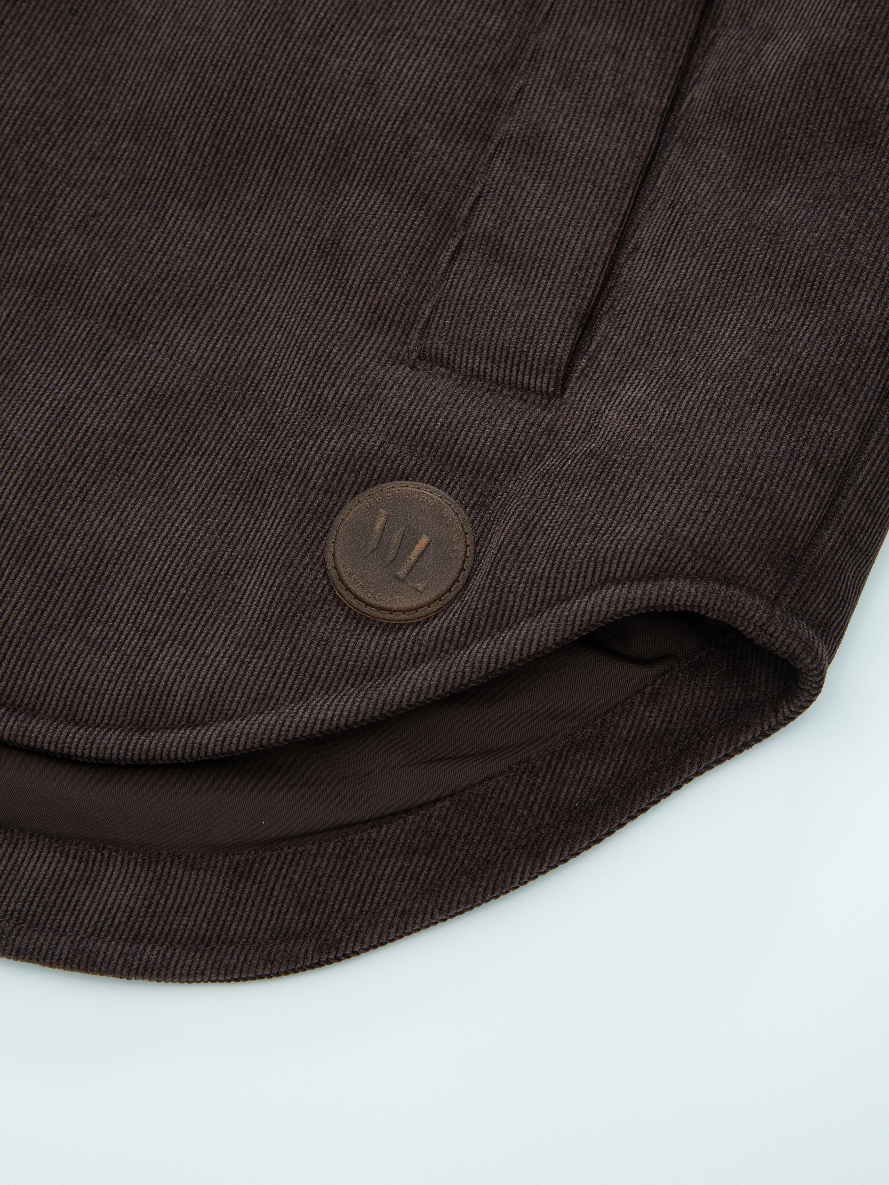 Eidselva Cord Jacket Woman Hot Fudge