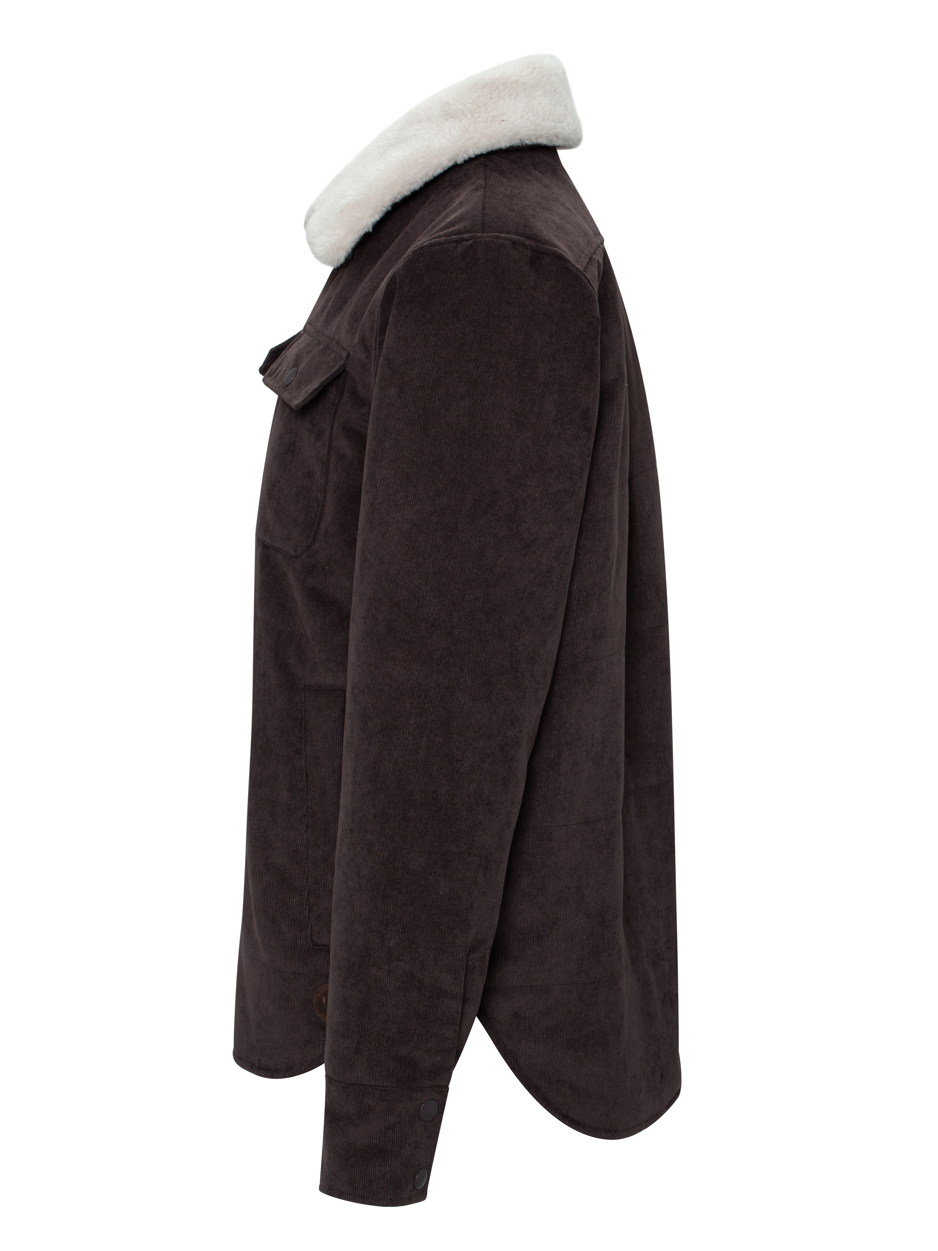 Eidselva Cord Jacket Woman Hot Fudge
