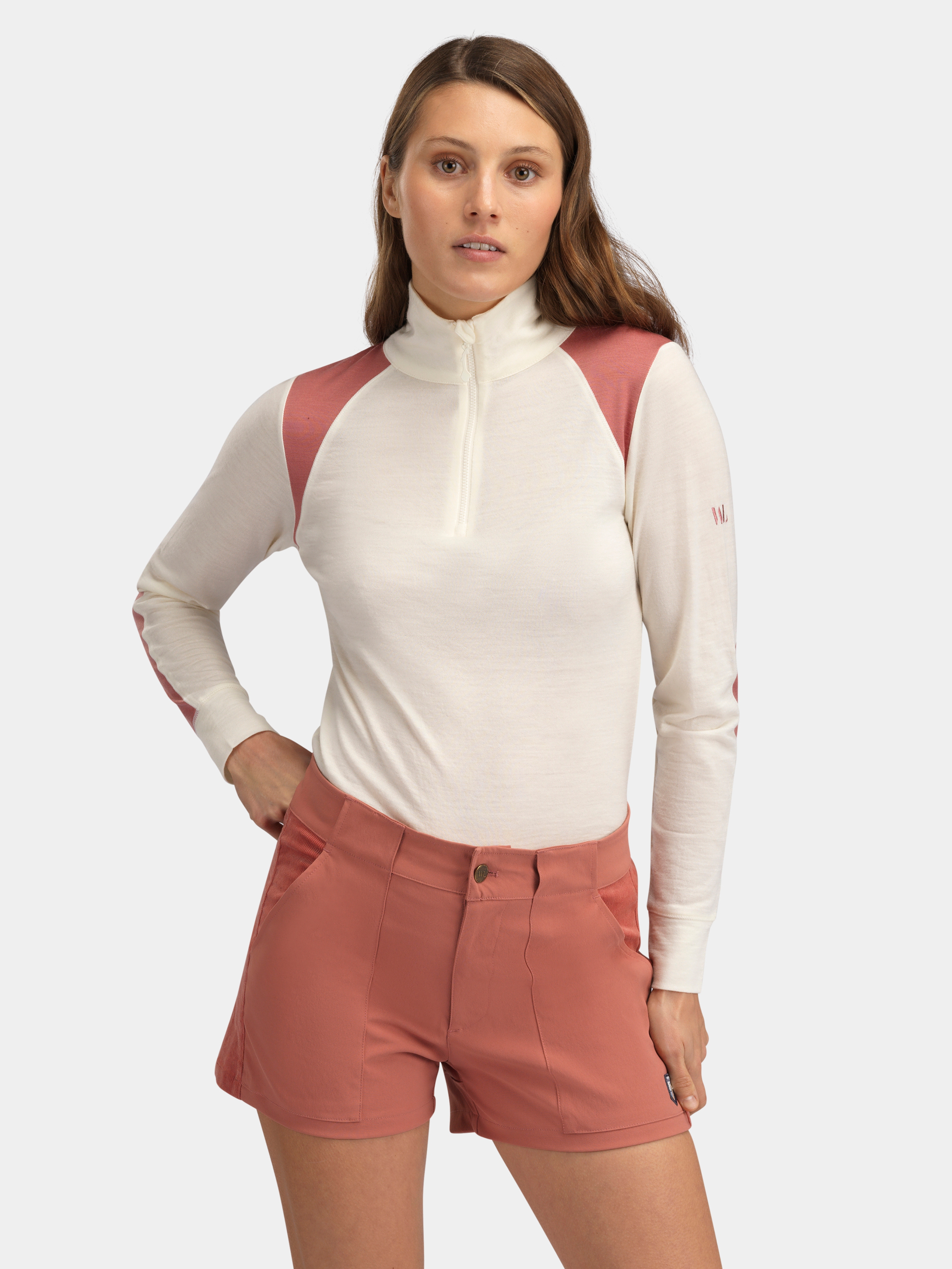 Hilleknuten Long Sleeve Sweater Burned Rose